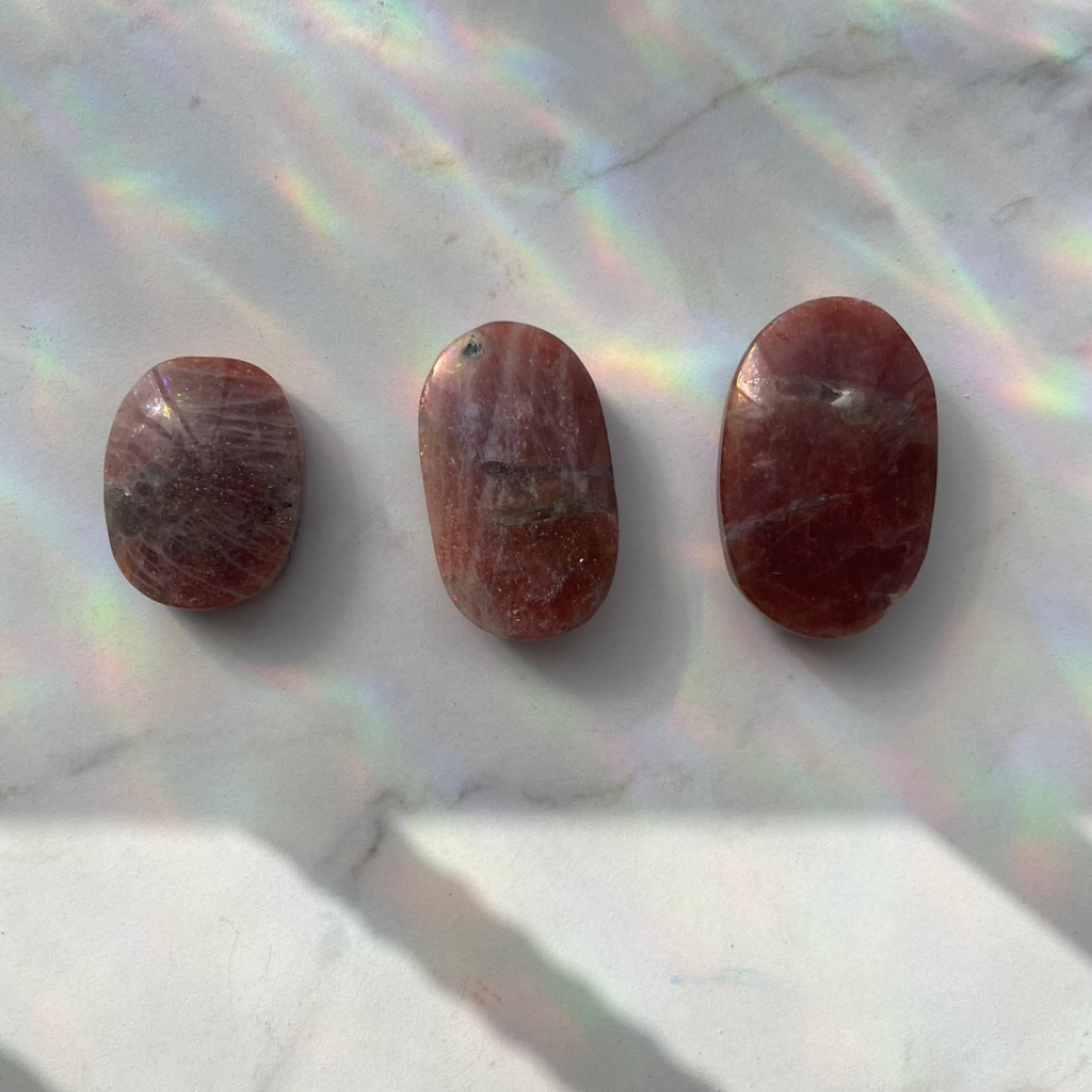 Sunstone Palm Stones