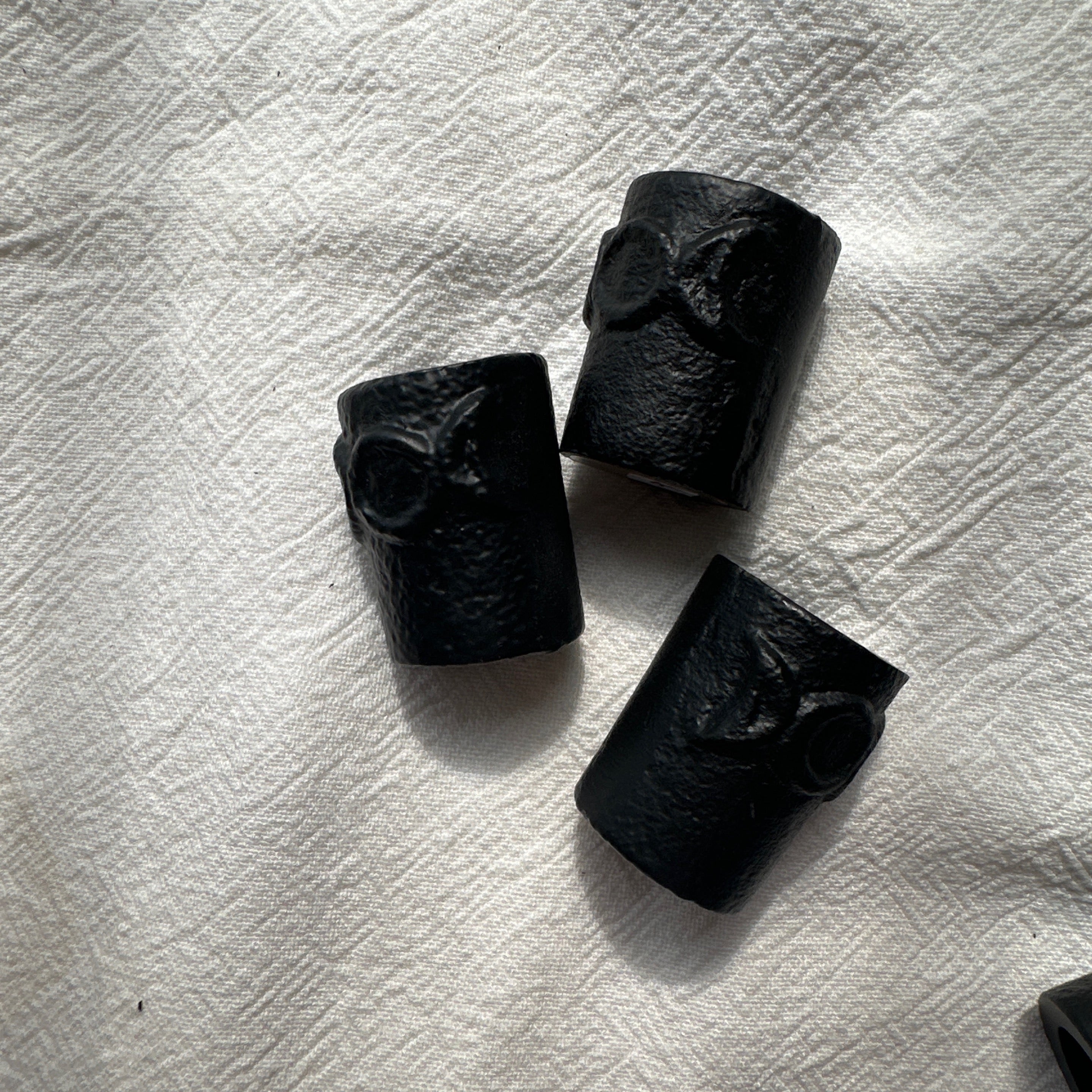 Cast Iron Ritual Candle Holders