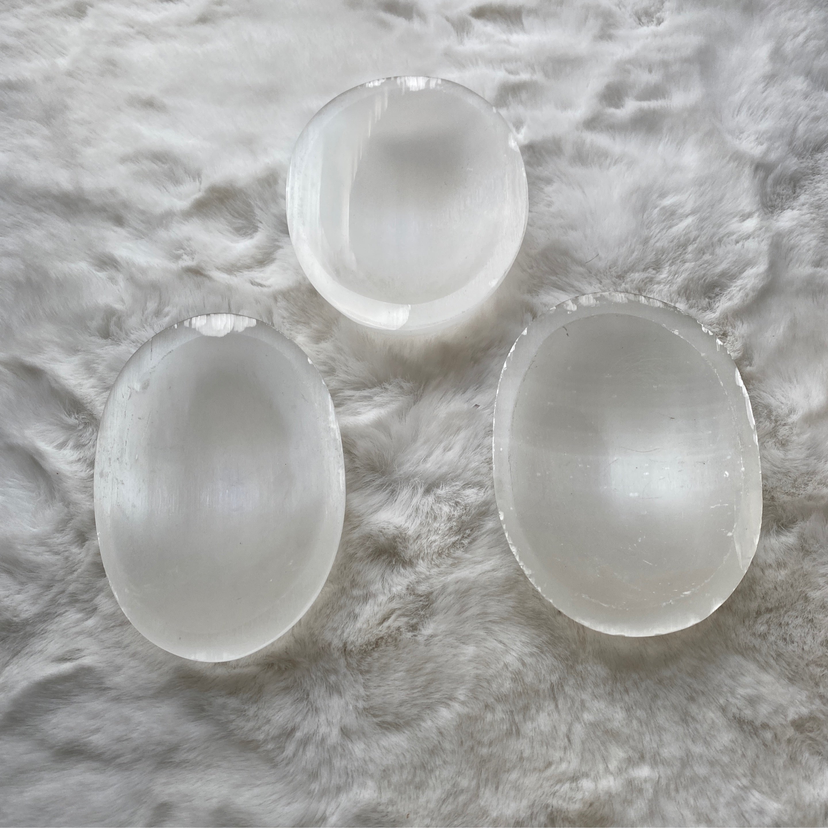 Selenite Dish Oval