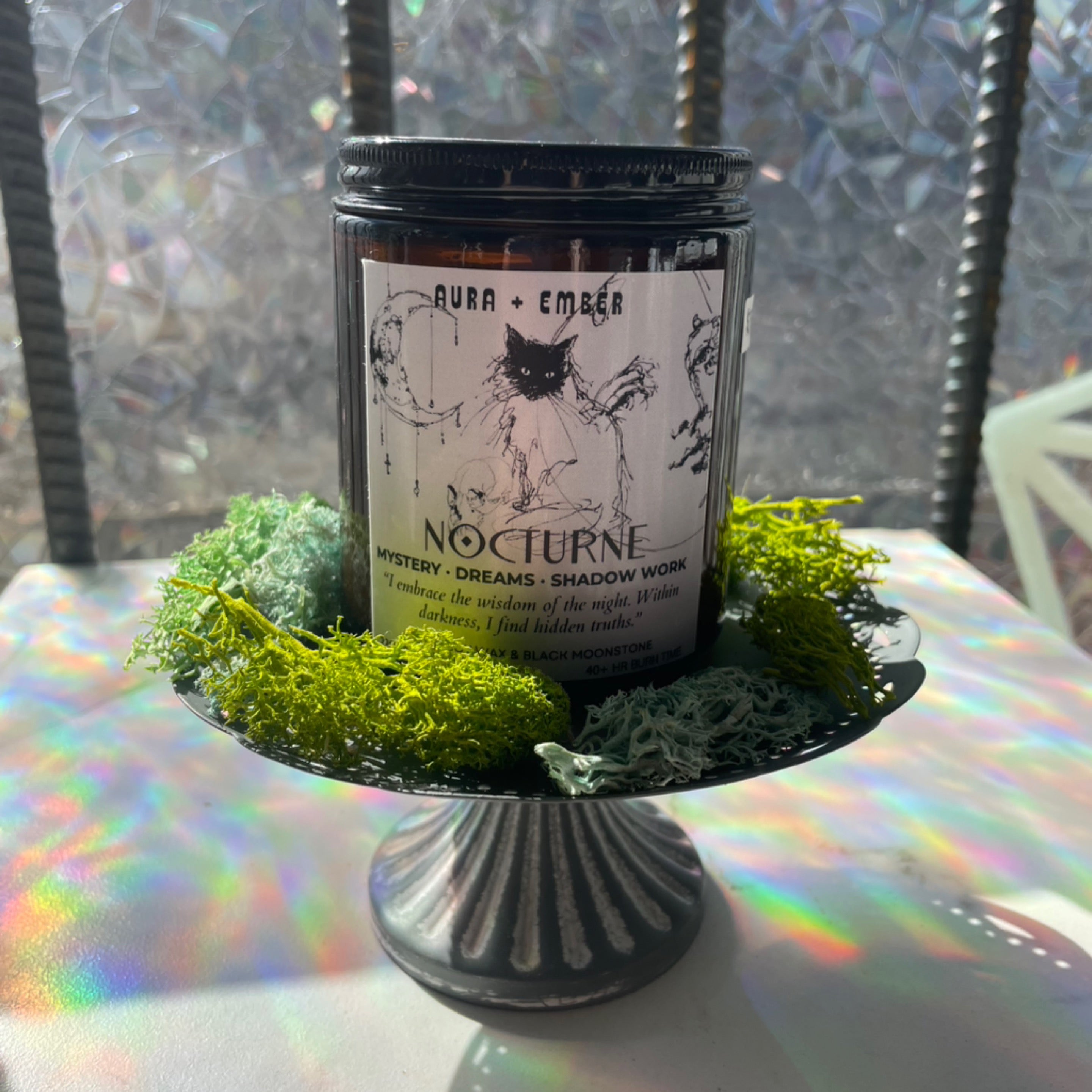 Nocturne Candle - Aura & Ember