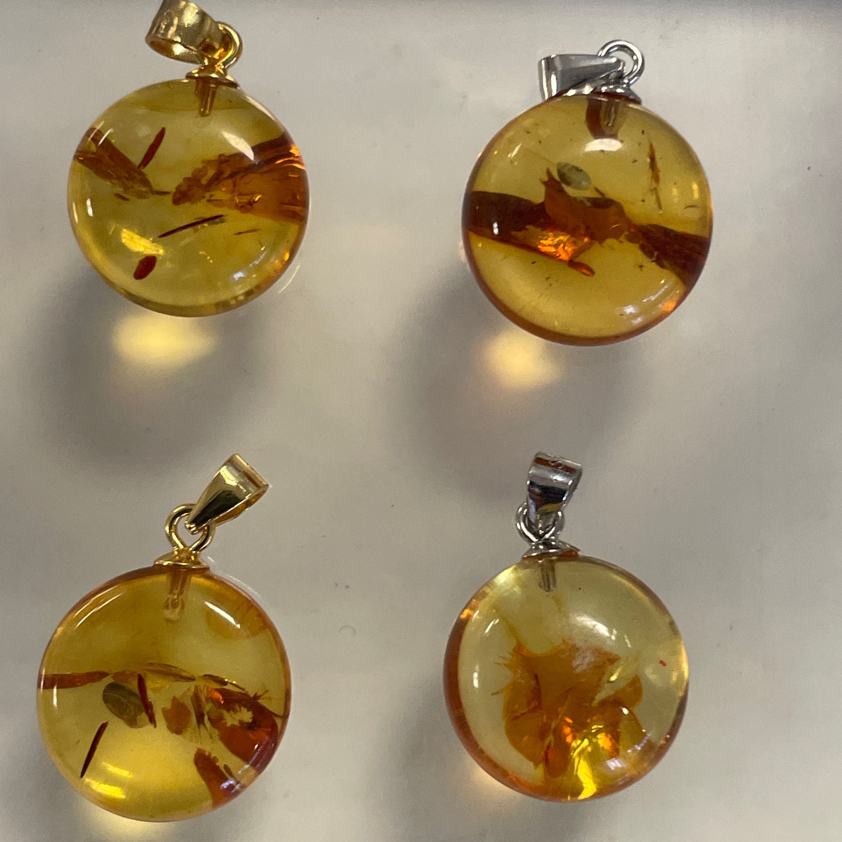 Amber Pendant ( no chain )