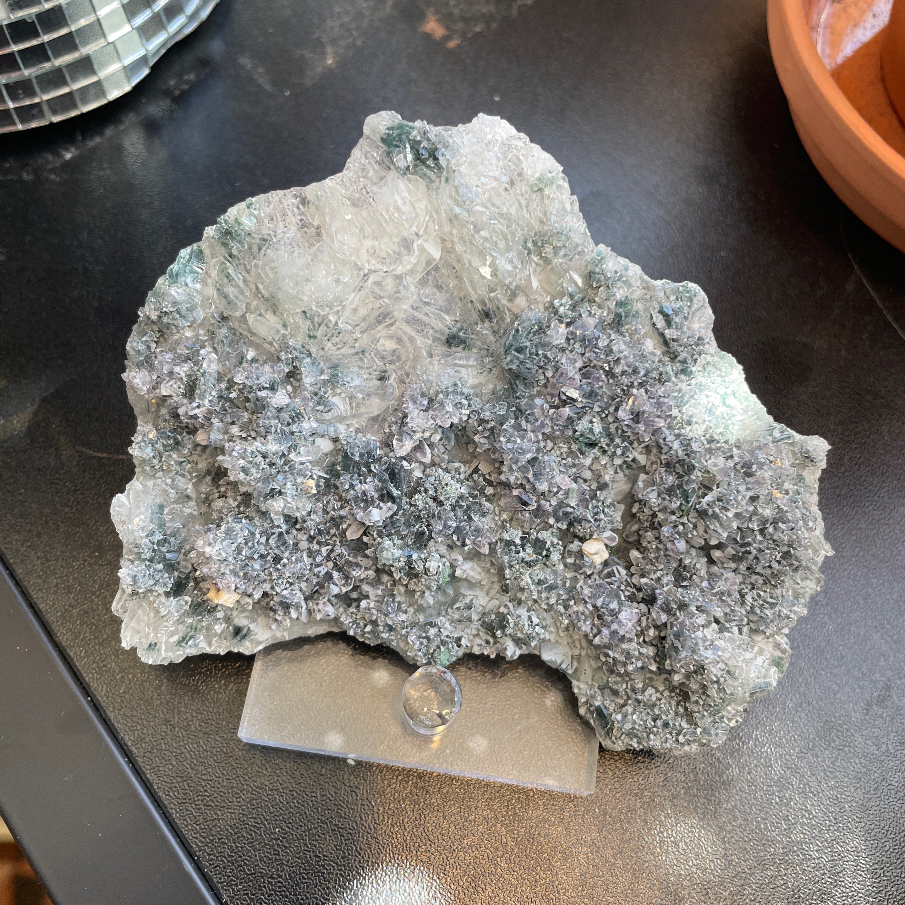 Flower Agate Amethyst