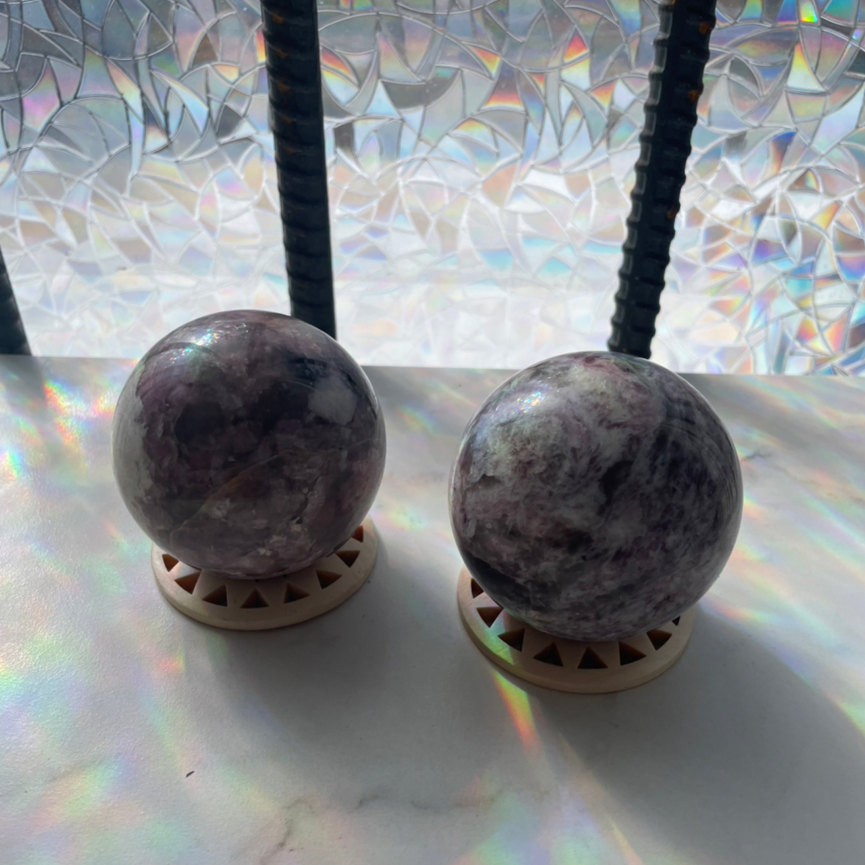 Pink Tourmaline Spheres