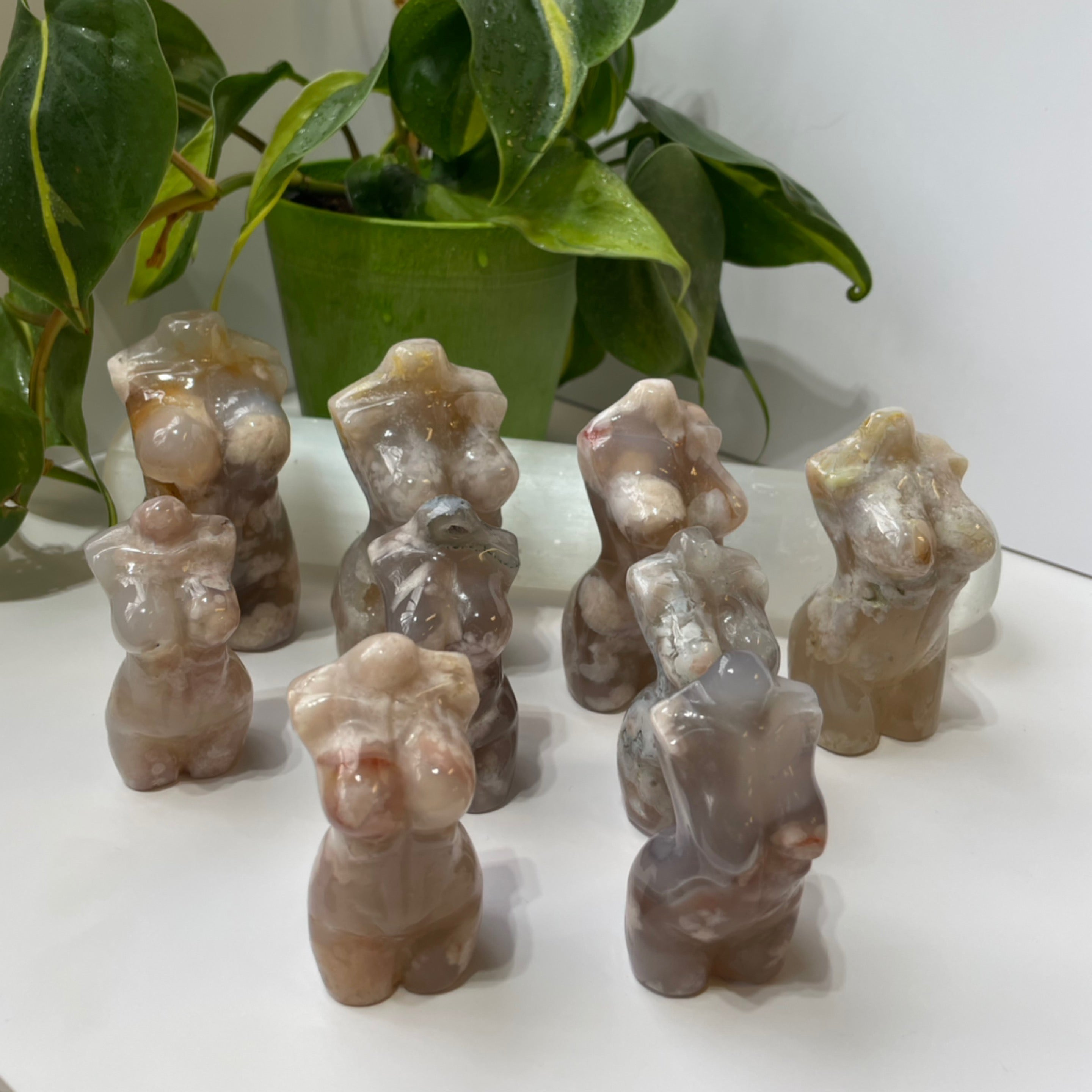 Flower Agate Goddess