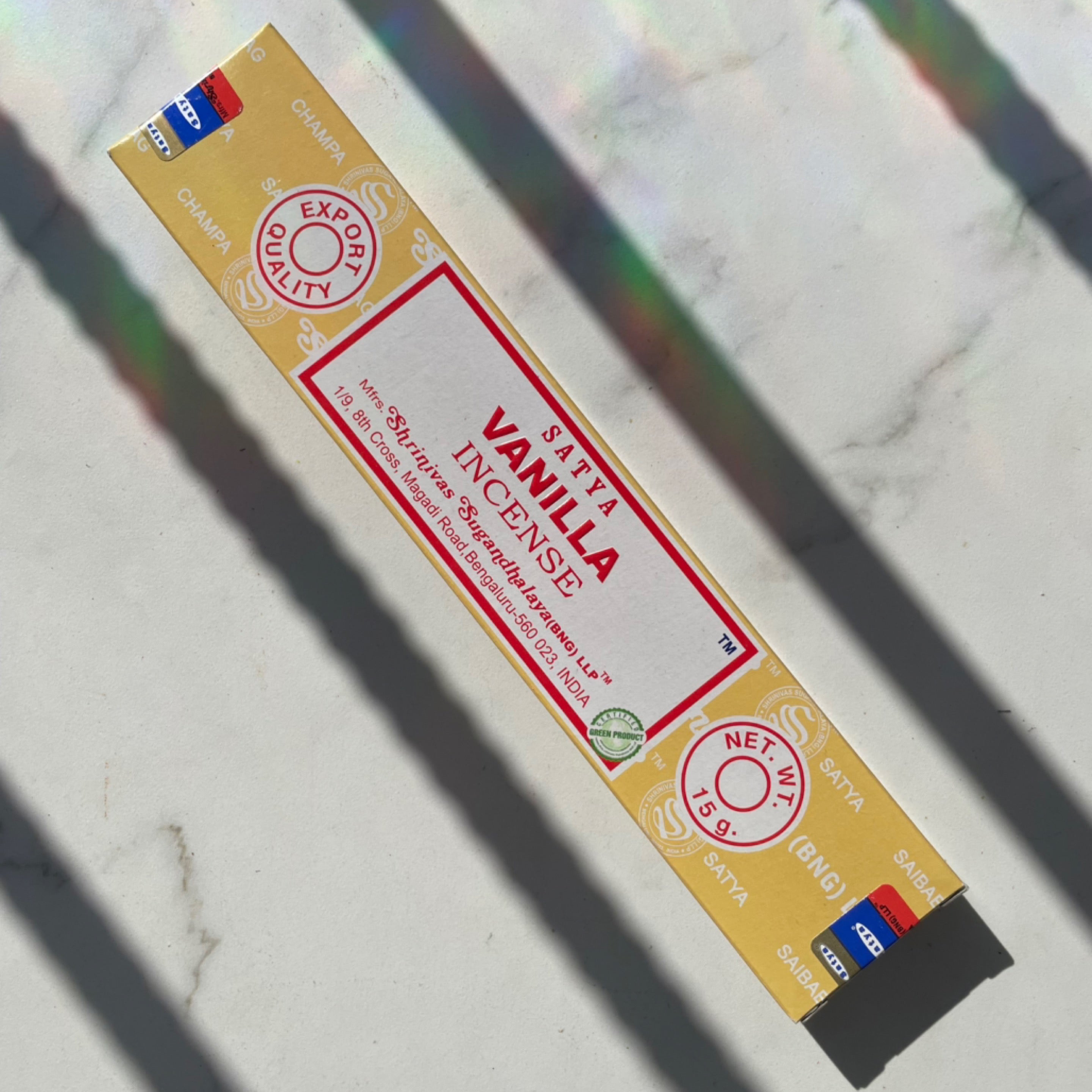 Vanilla Incense Sticks - Satya