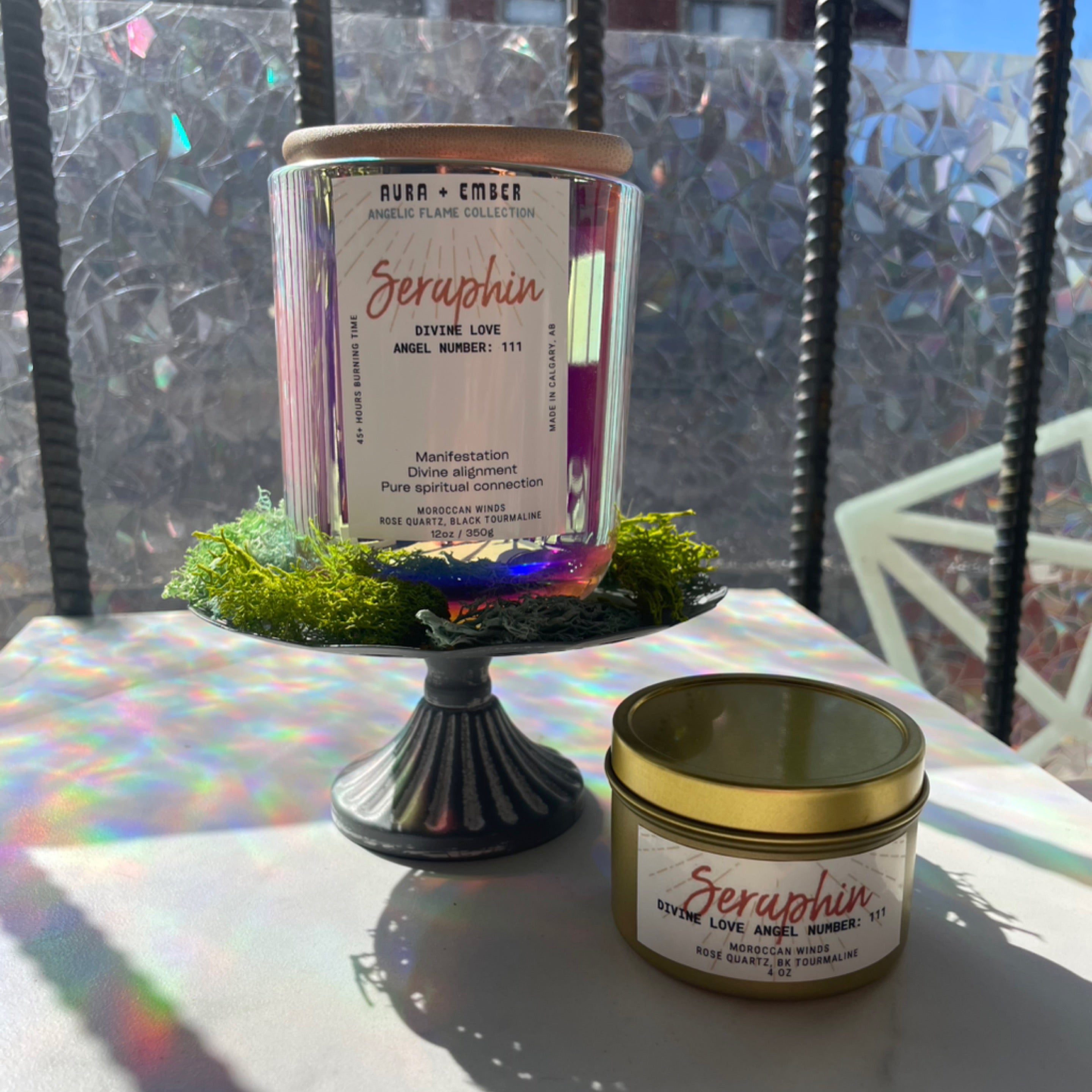 Seraphin Candle - Aura & Ember