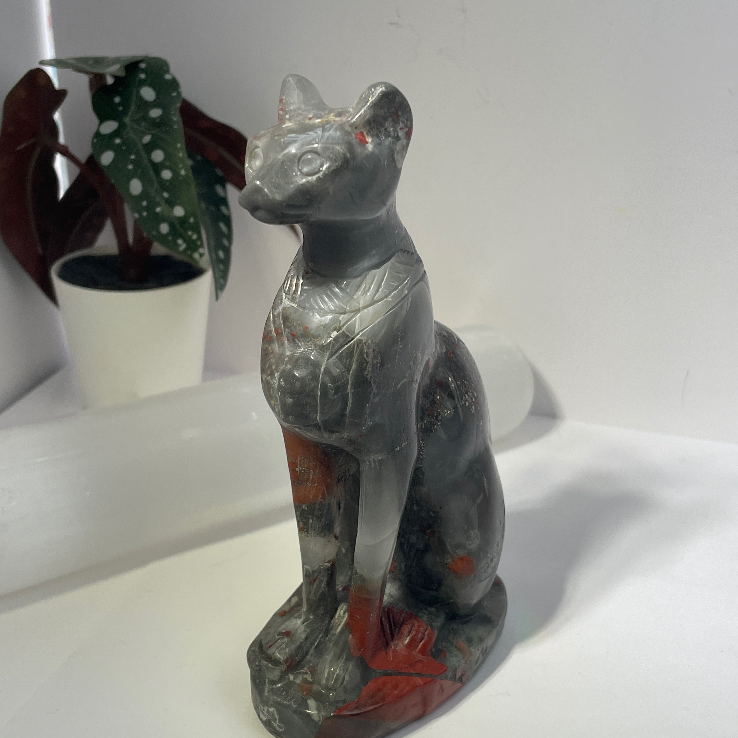 African Bloodstone Egyptian Cat LG