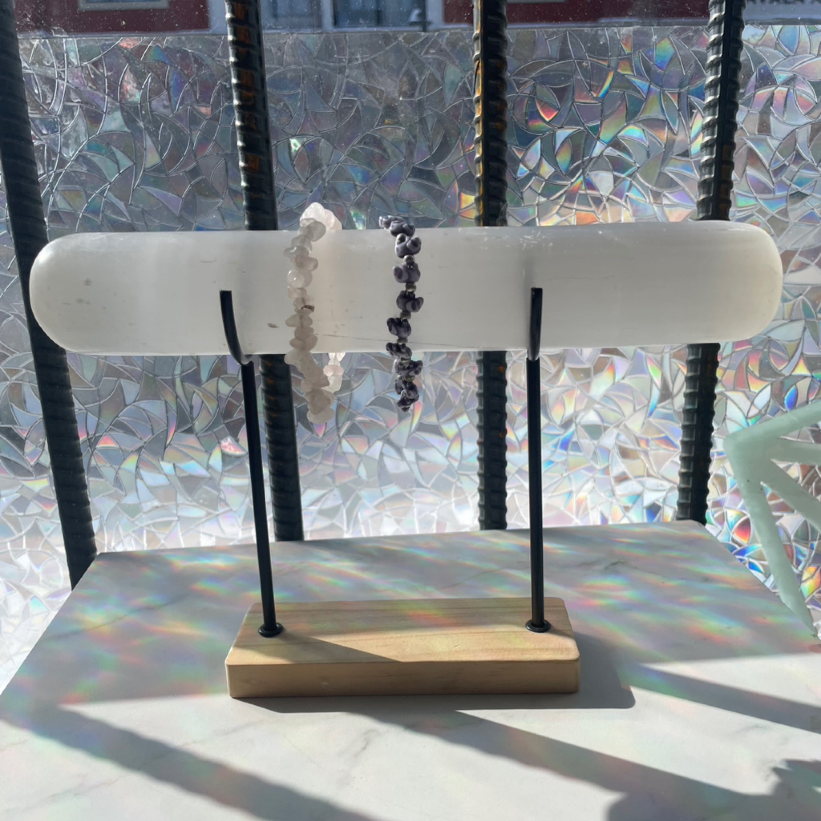 Selenite Bracelet Stand
