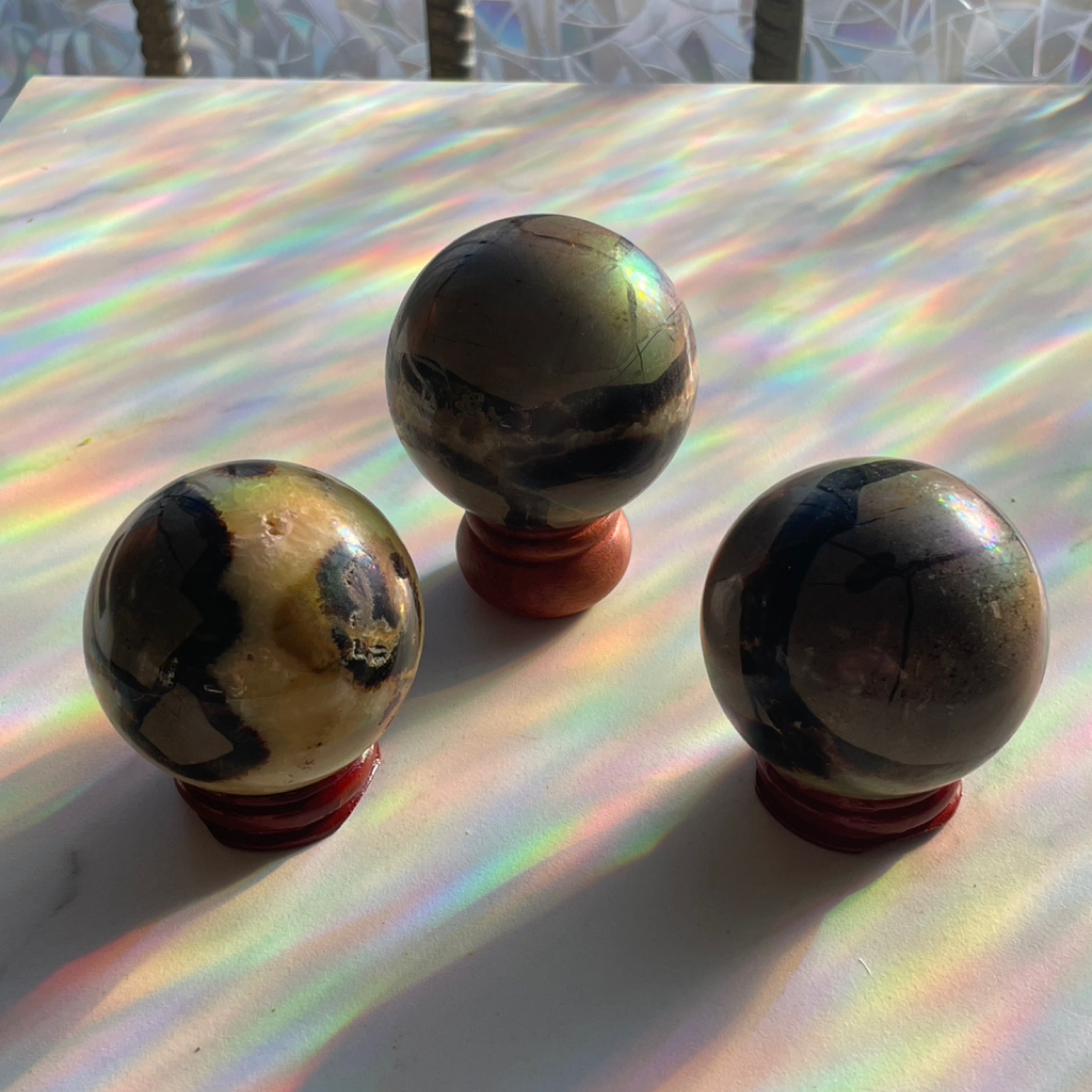 Septarian Nodule Spheres