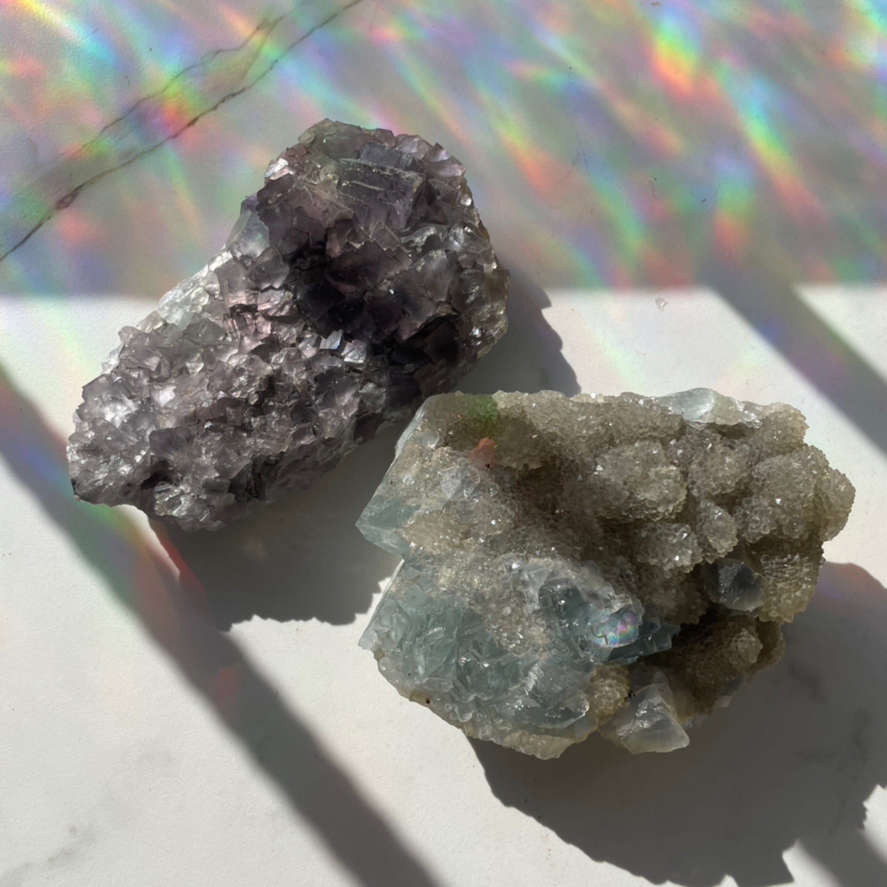 Cubic Fluorite Clusters