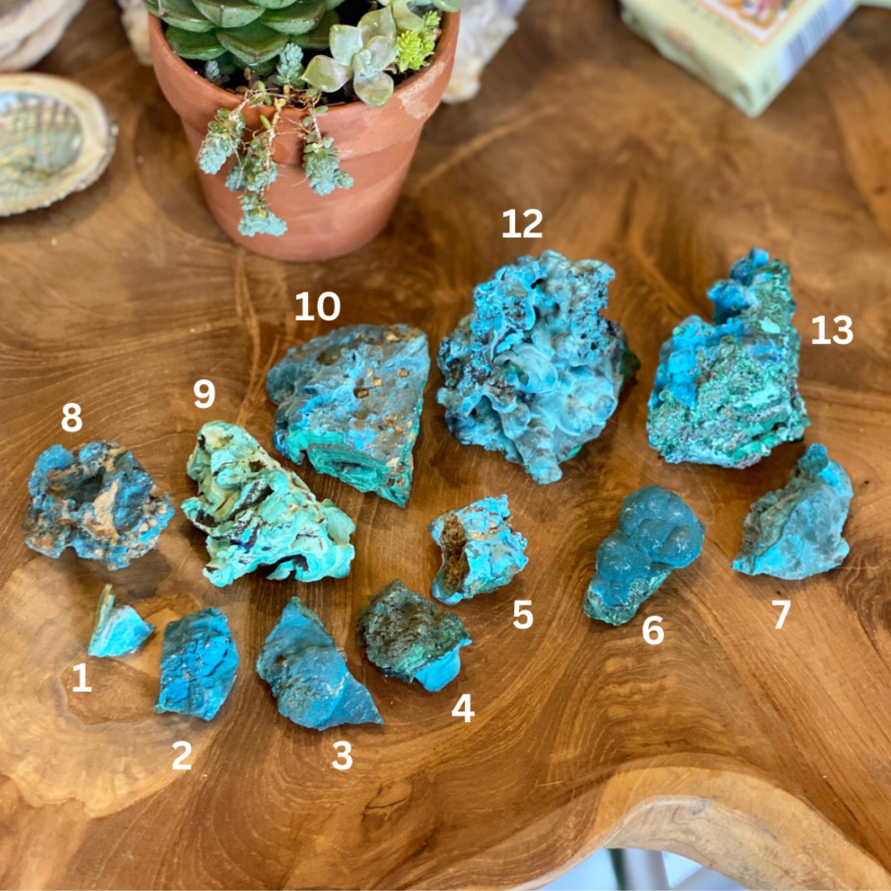 Chrysocolla Raw Chunks