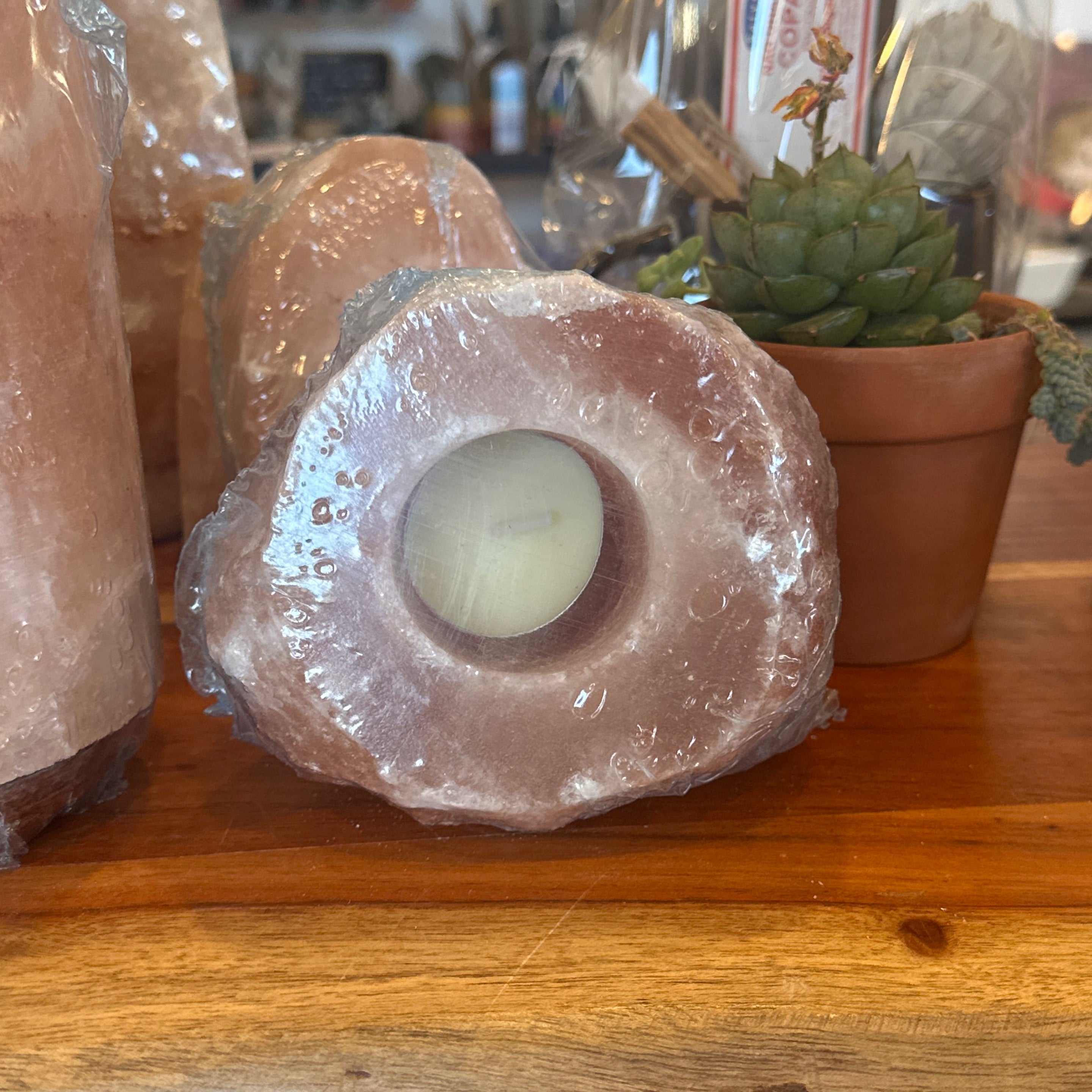 Salt Lamp Candle Freeform