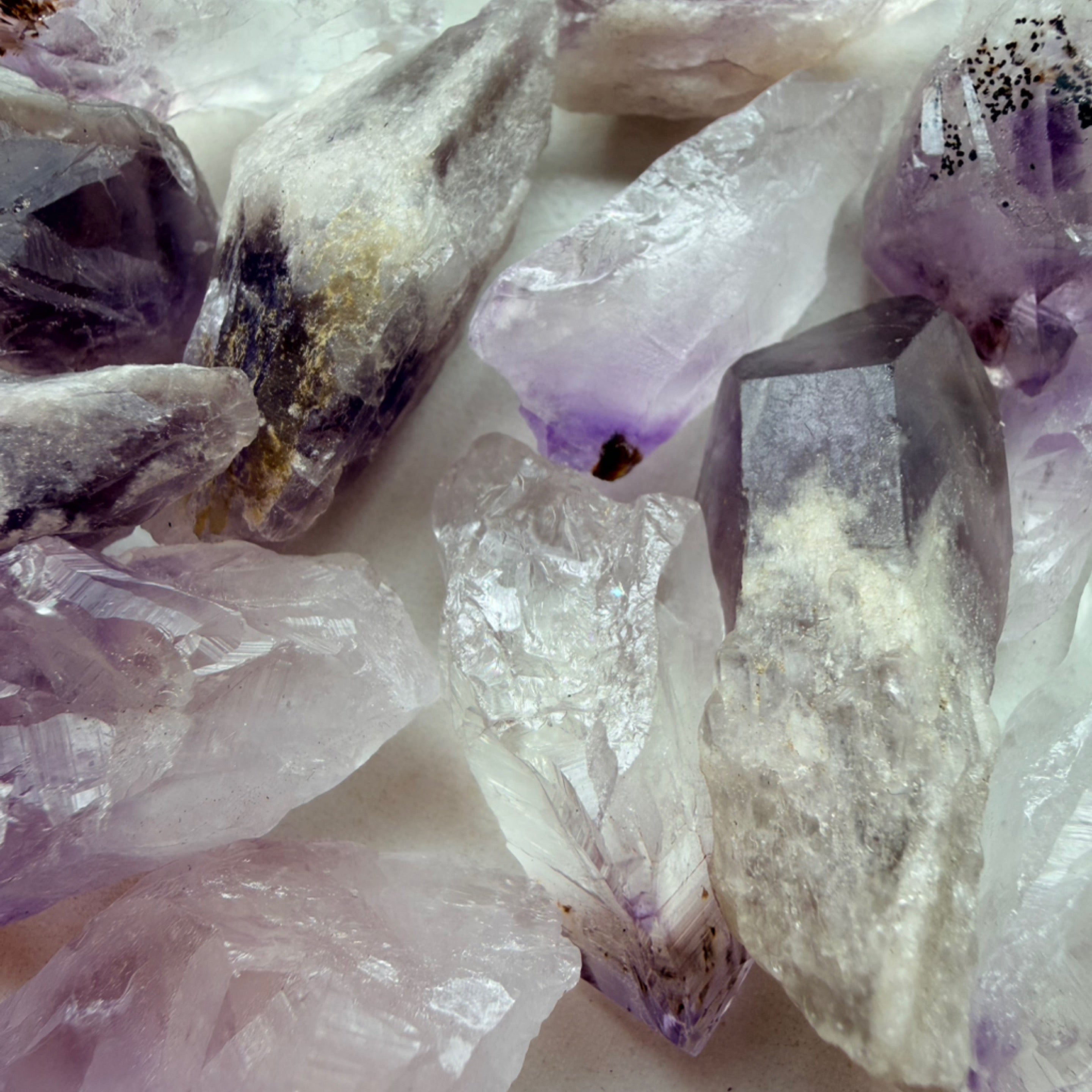 Raw Amethyst Tooth