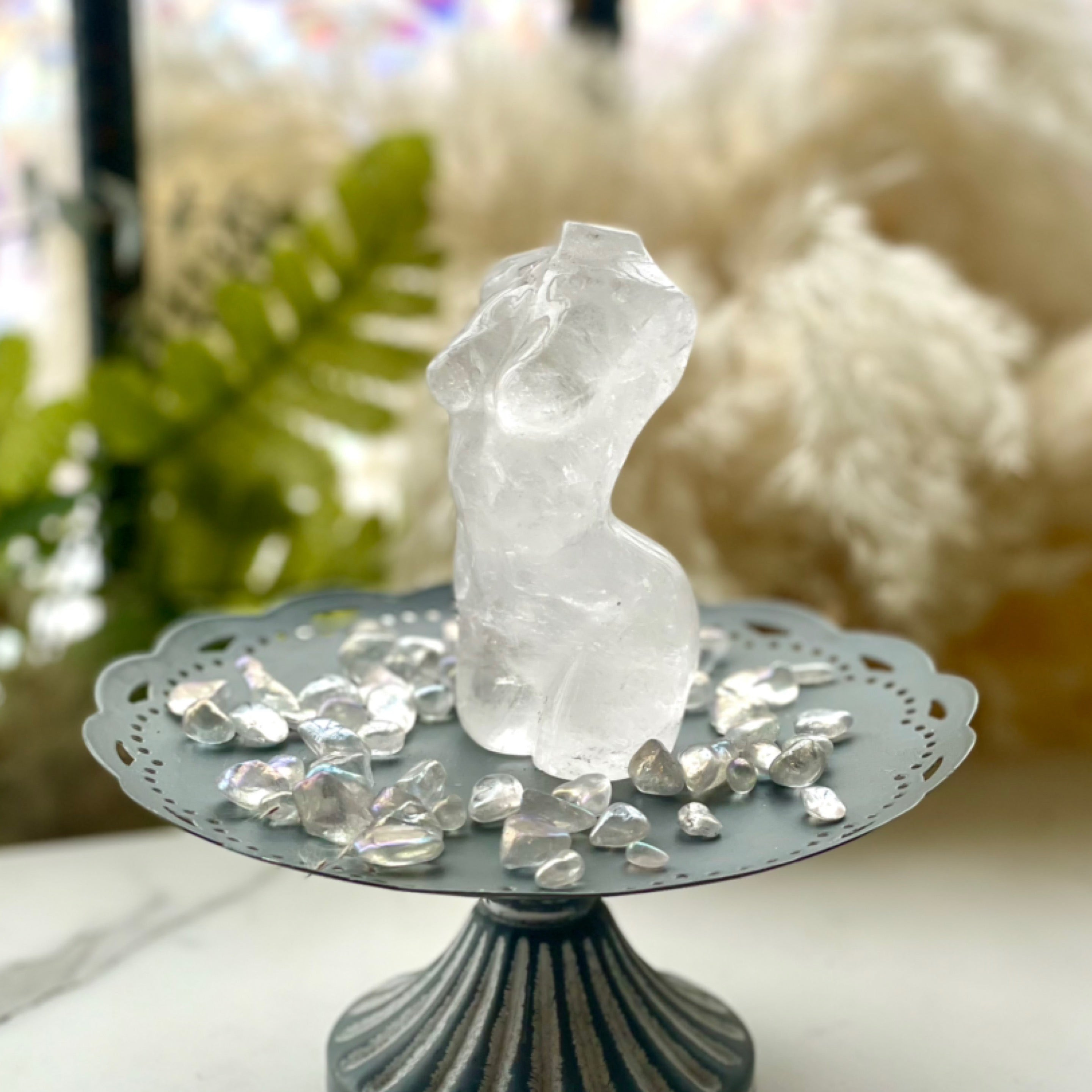Clear Quartz Goddess