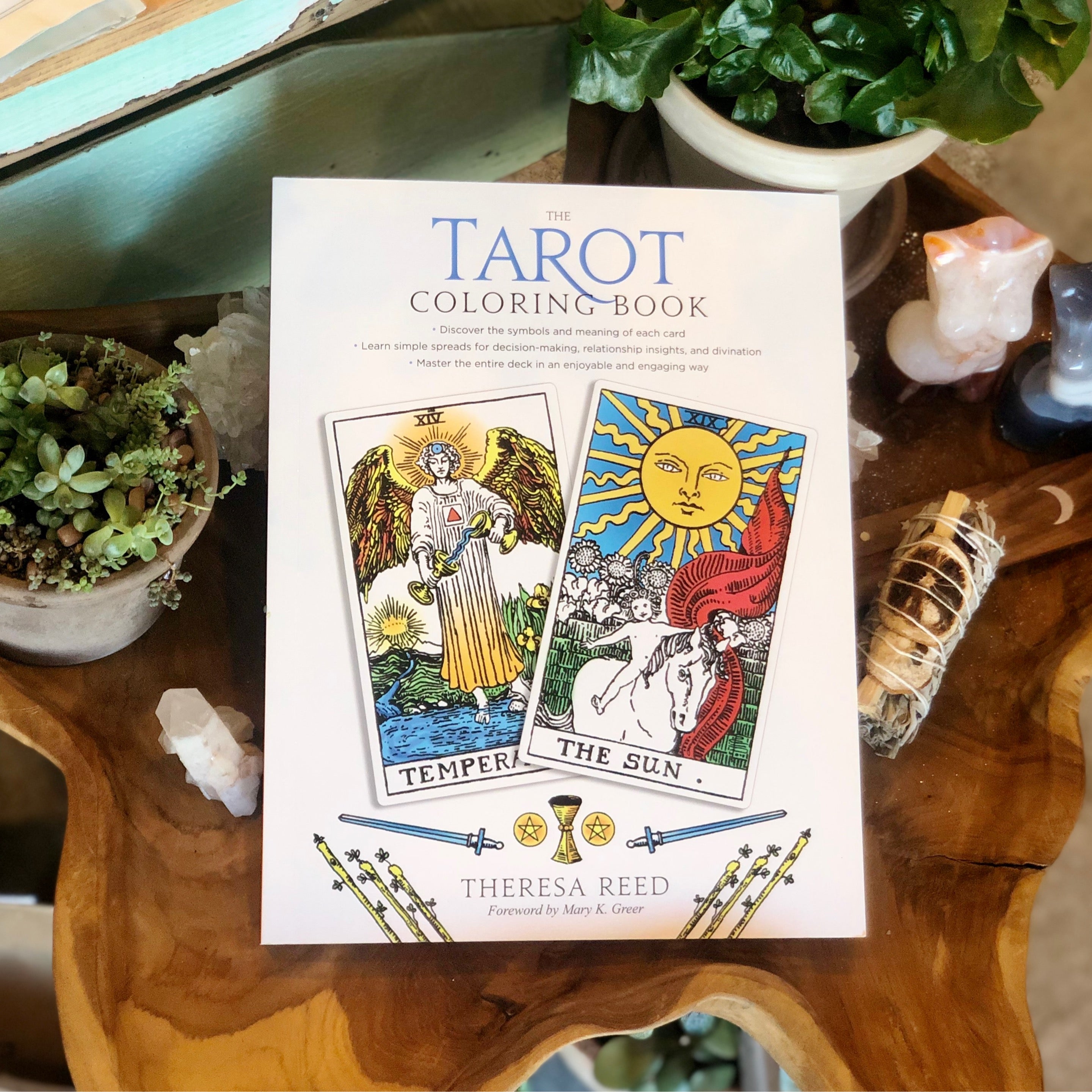 The Tarot Colouring Book