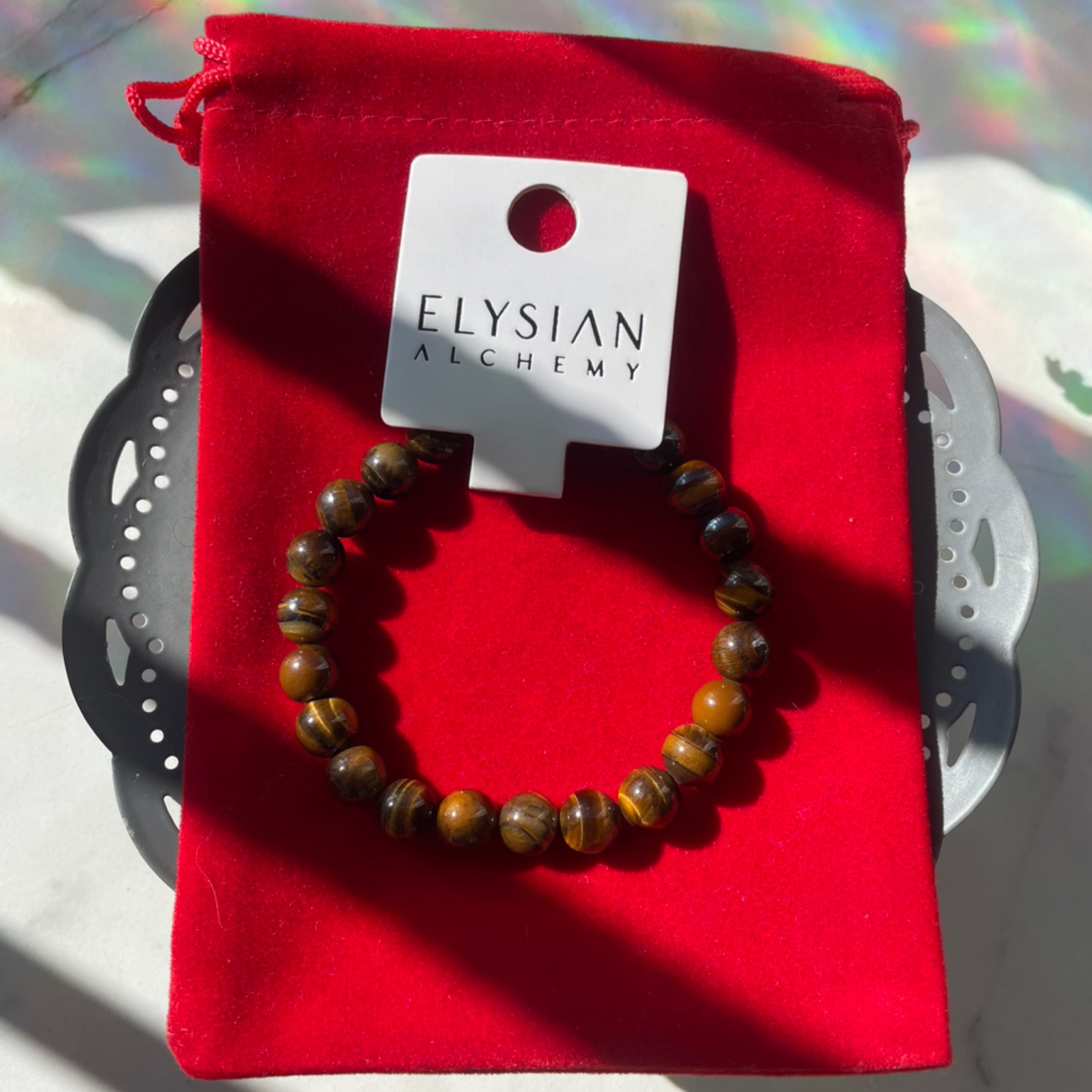 Tigers Eye Bracelet 8mm