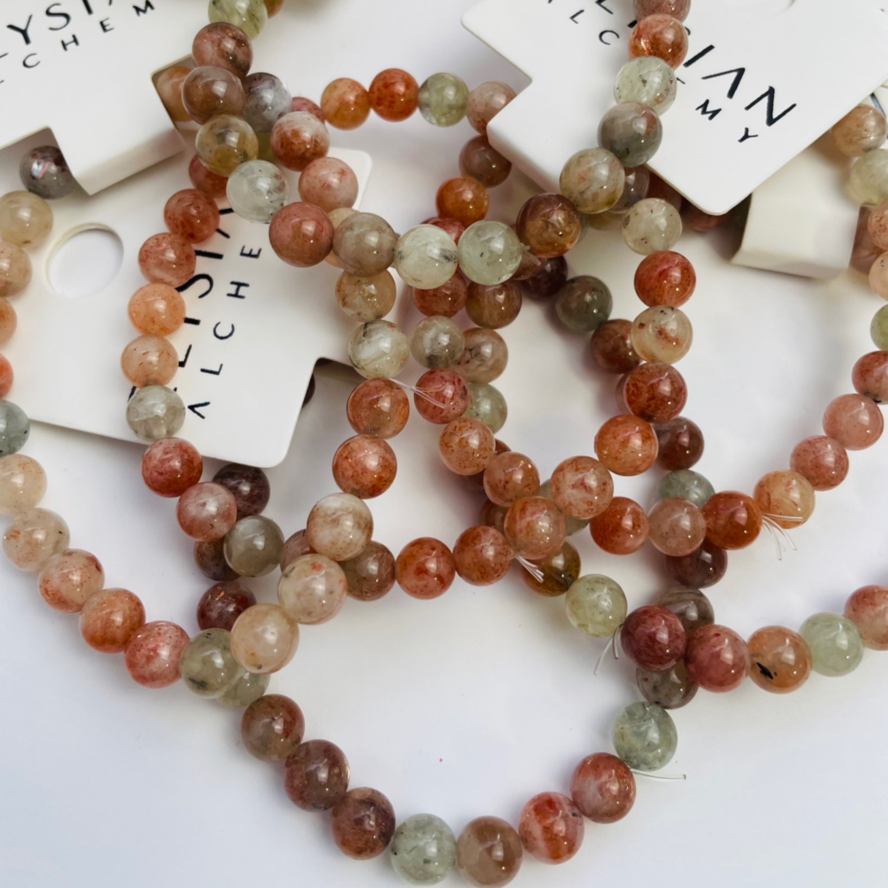 Sunstone bracelets