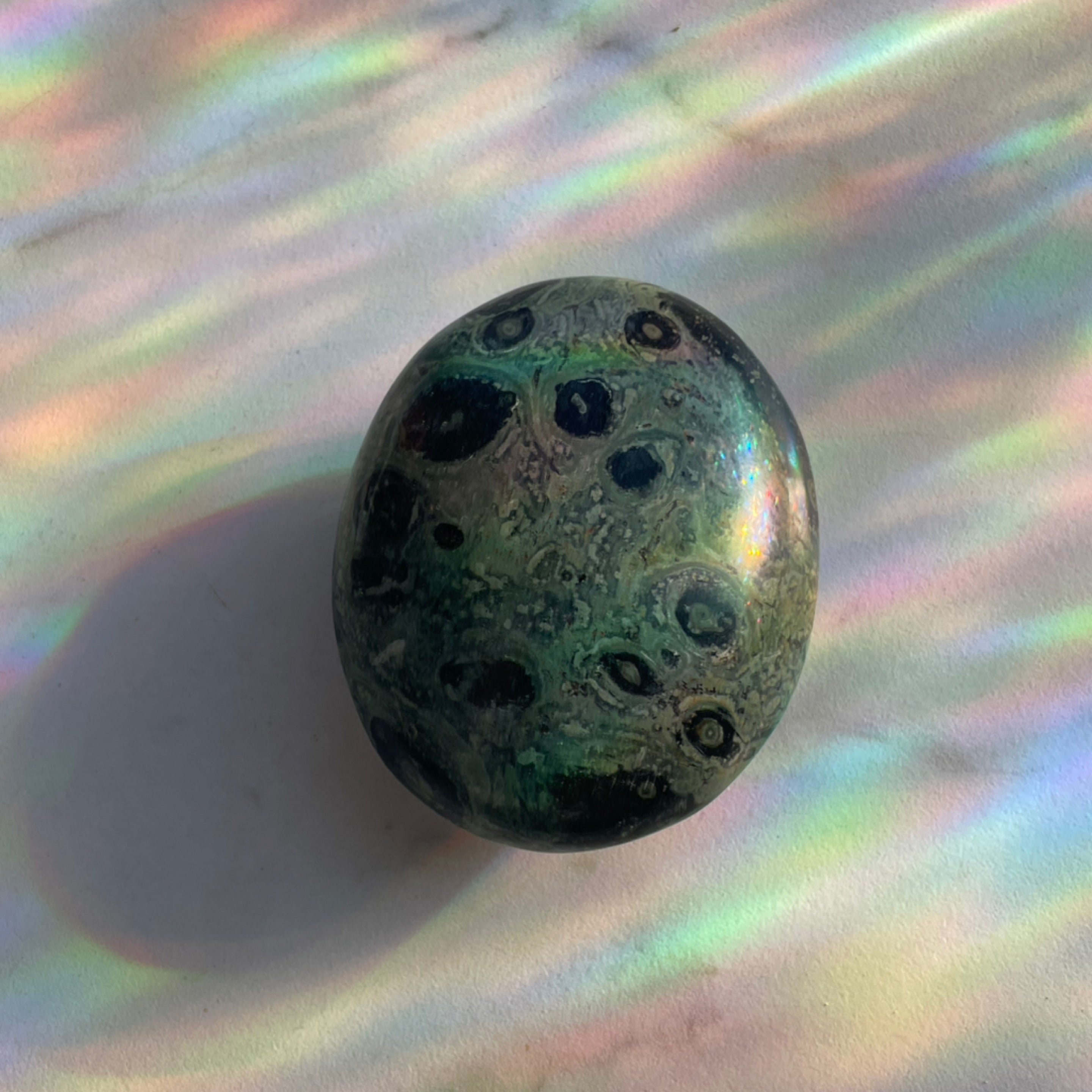 Kambaba Jasper Palm Stone