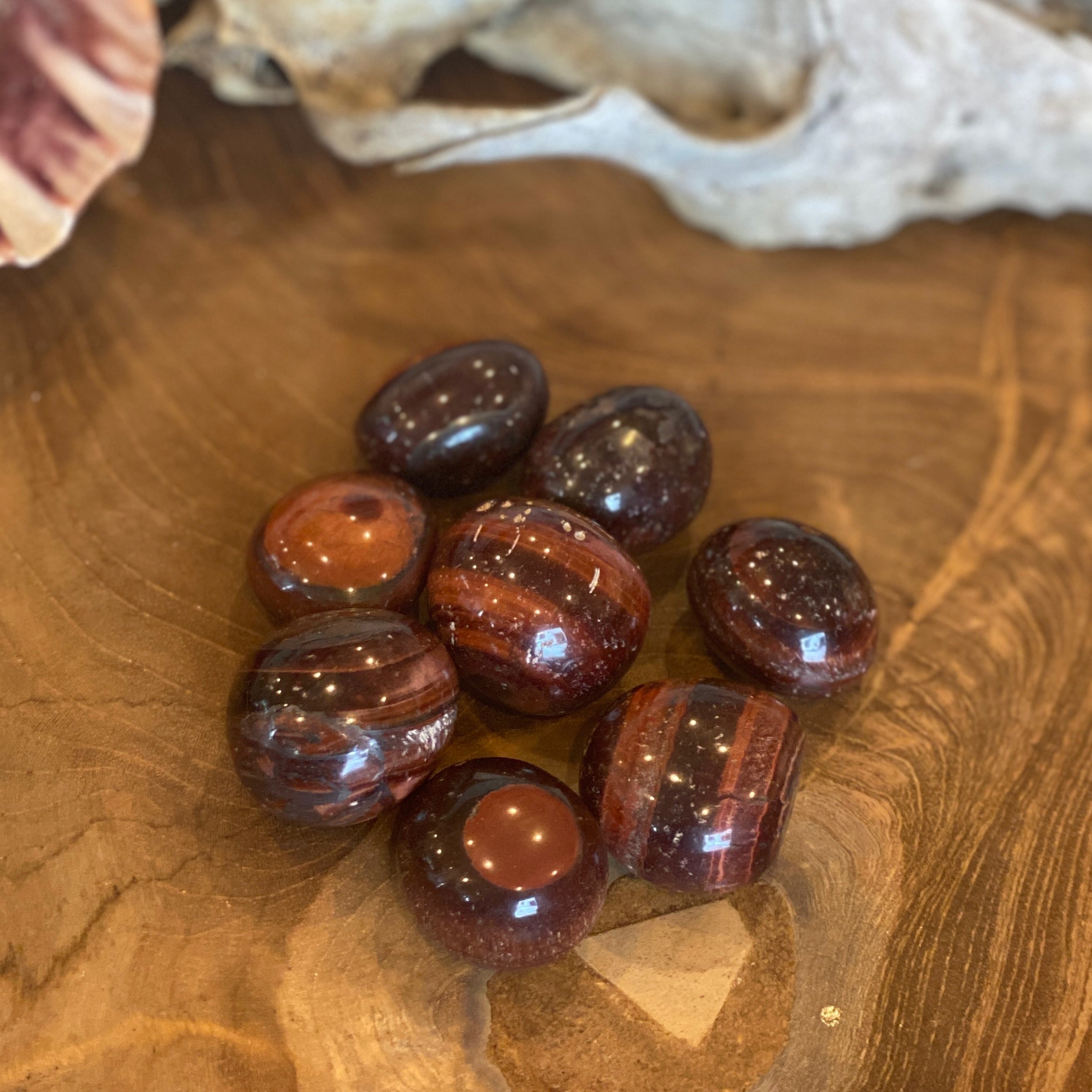 Red Tiger’s Eye Tumbles