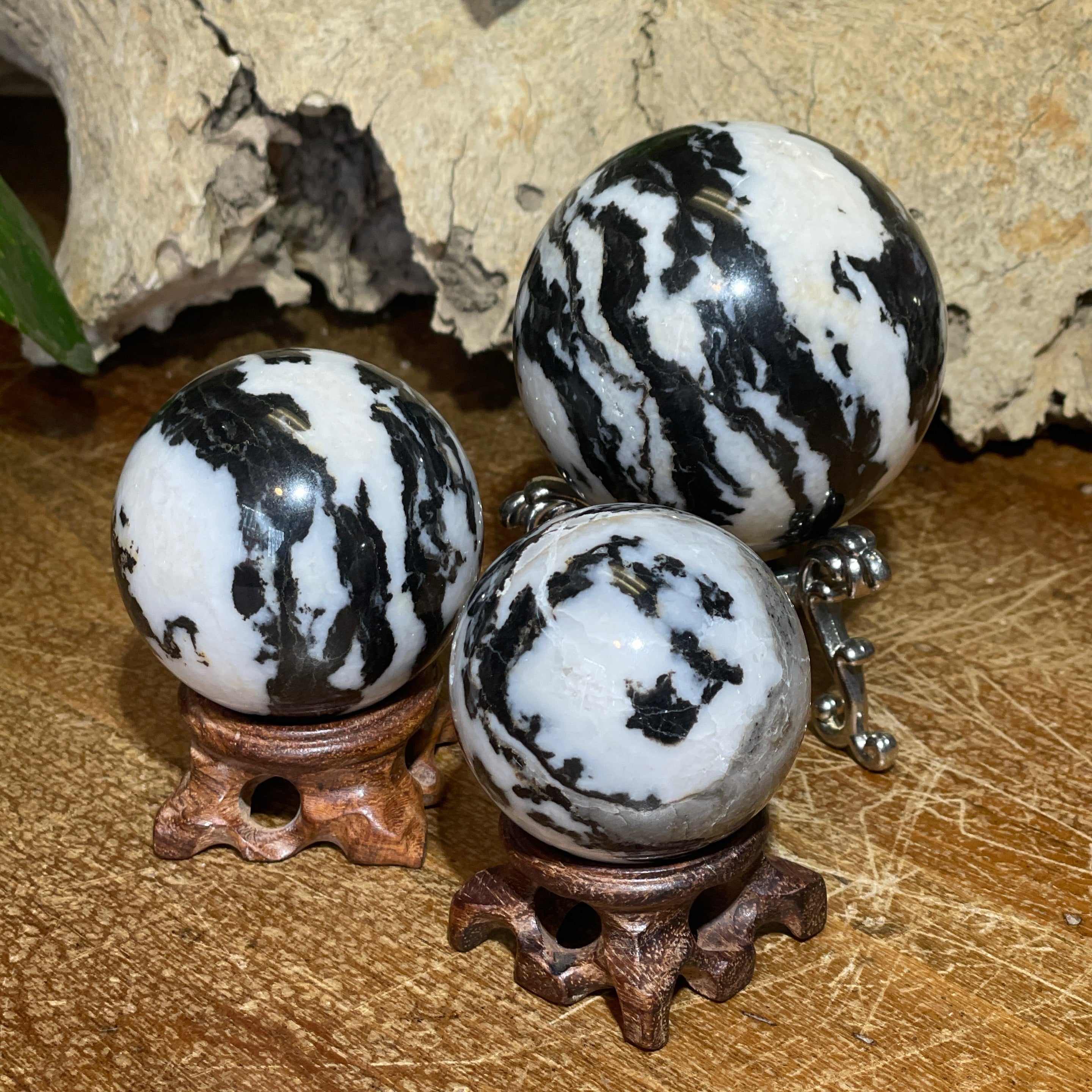 Zebra Jasper Sphere