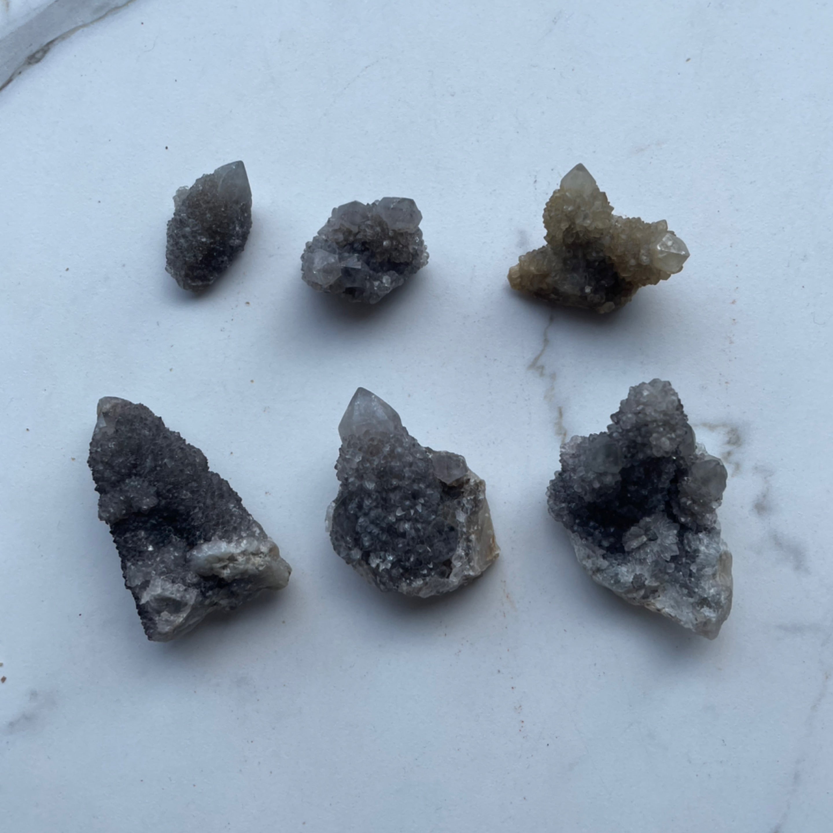 Smokey Spirit Quartz Clusters