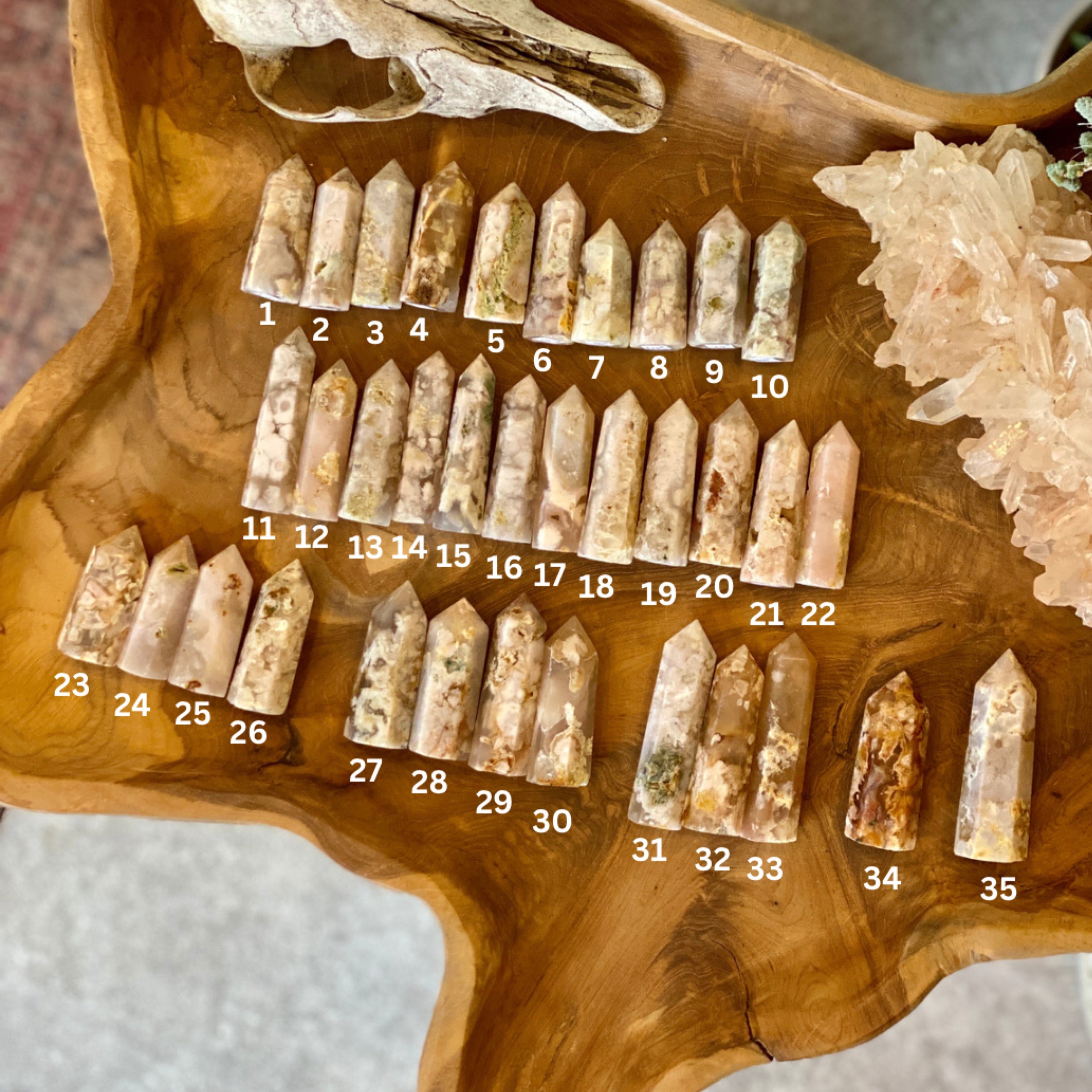 Flower Agate Tower