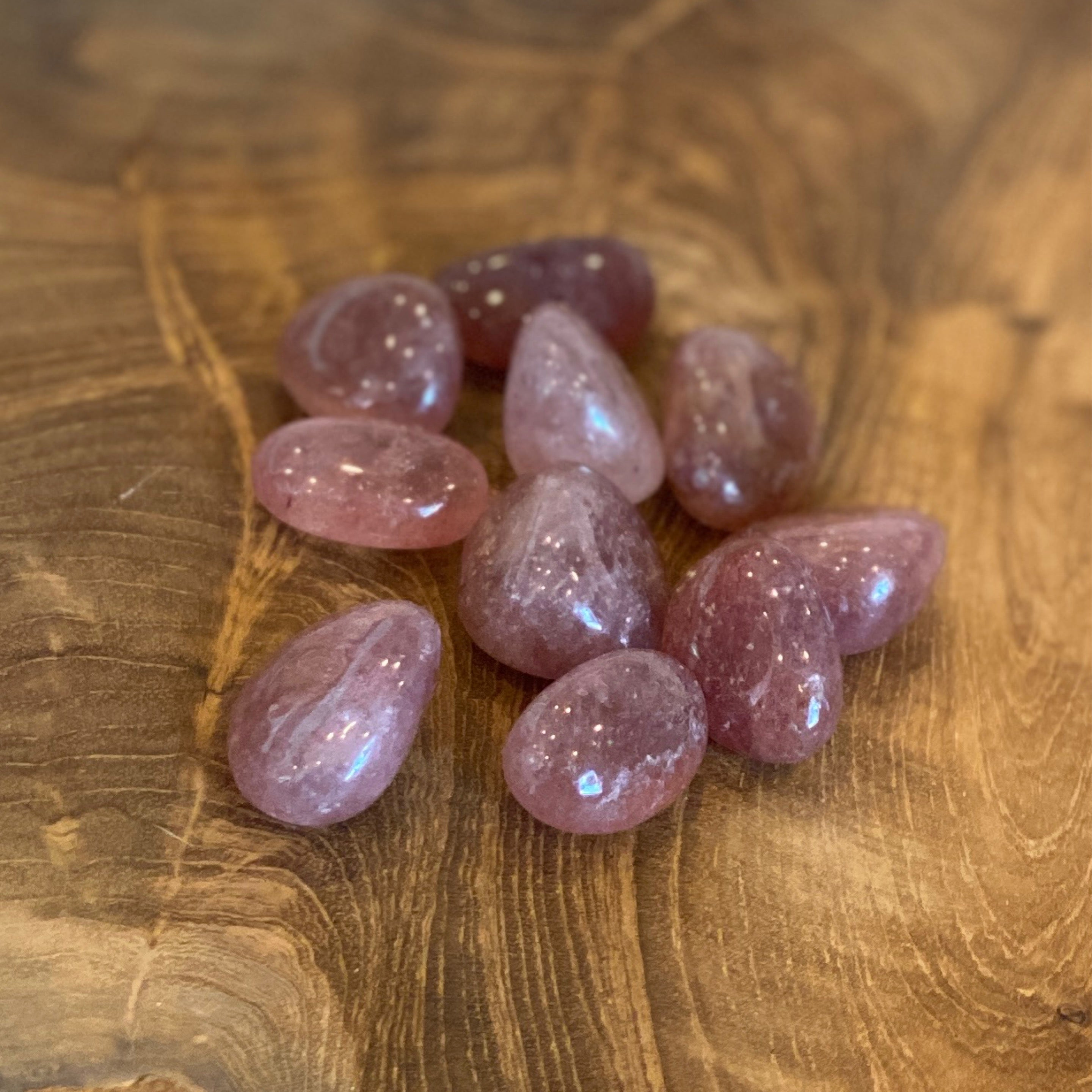 Strawberry Quartz Tumbles
