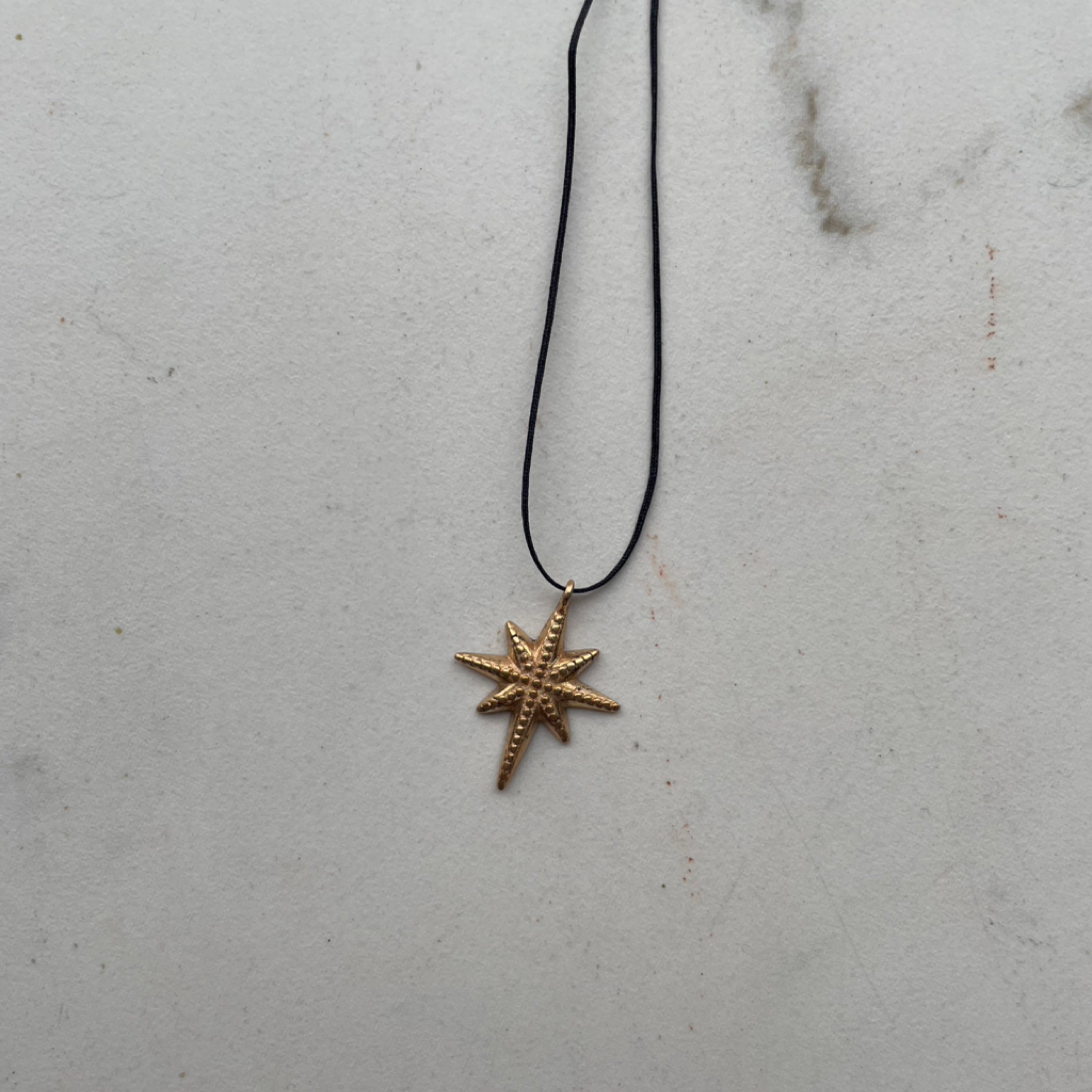 WS Bronze North Star Necklace