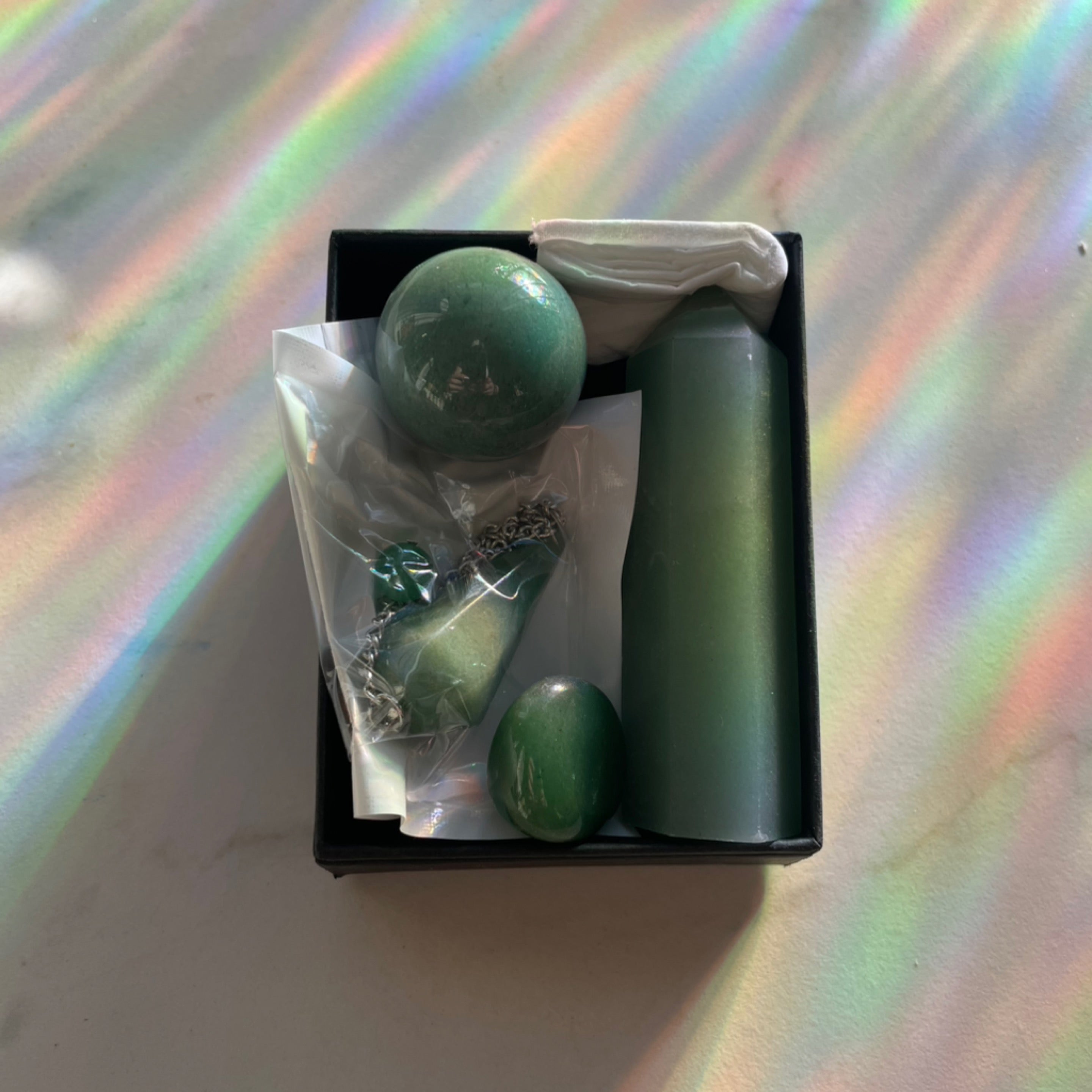 Green Aventurine Box Set