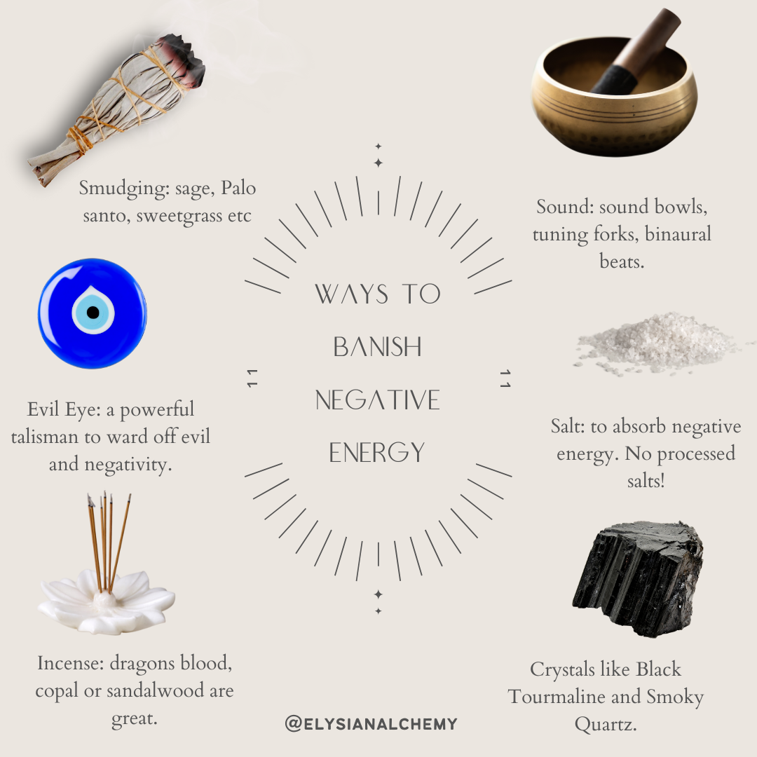 Ways to Banish Negative Energy