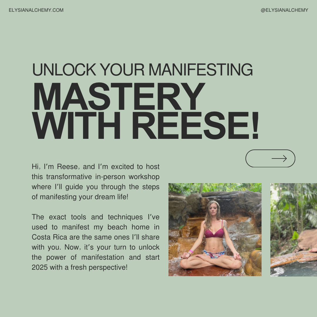 Unlock your Manifesting Mastery With Reese!