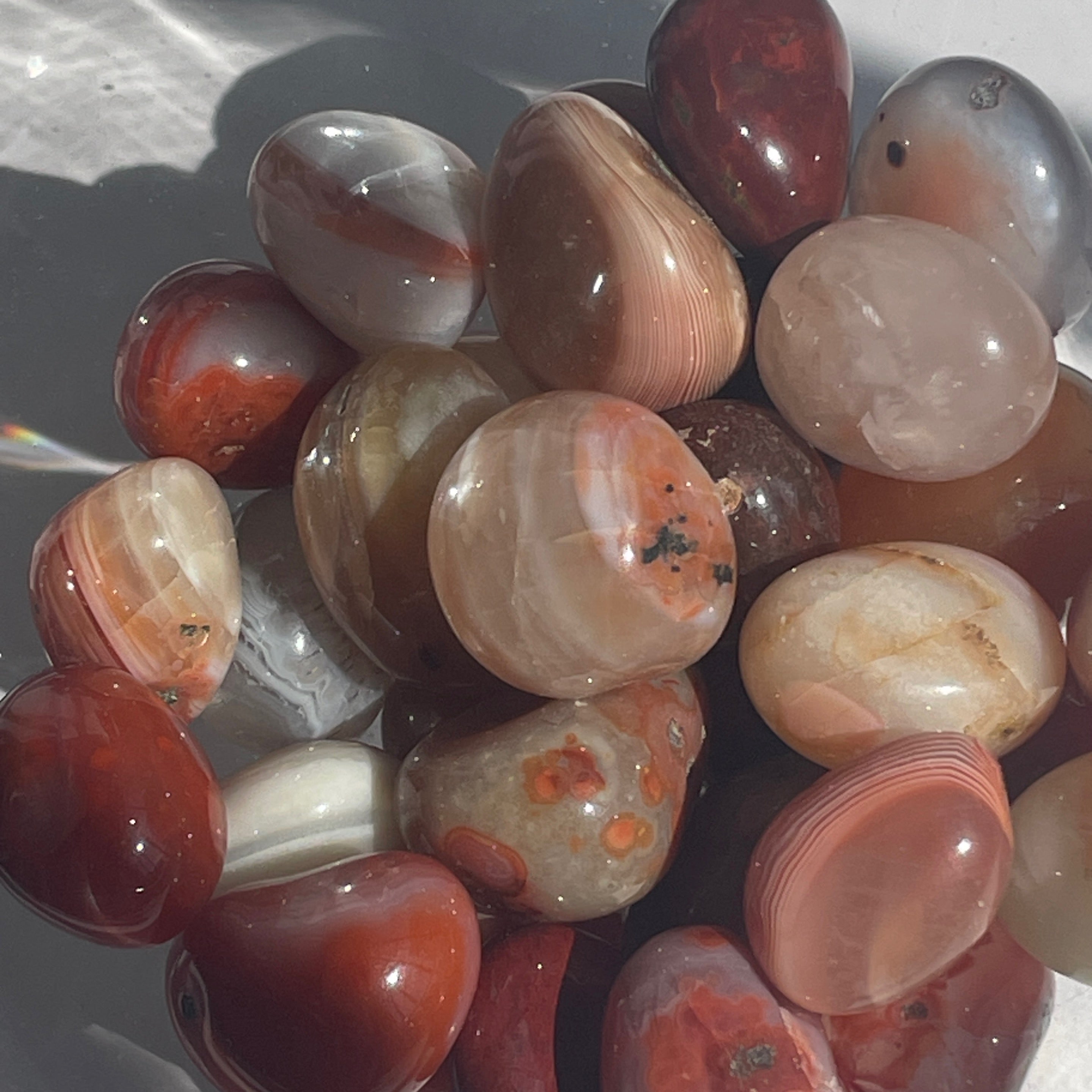 Carnelian Tumbles