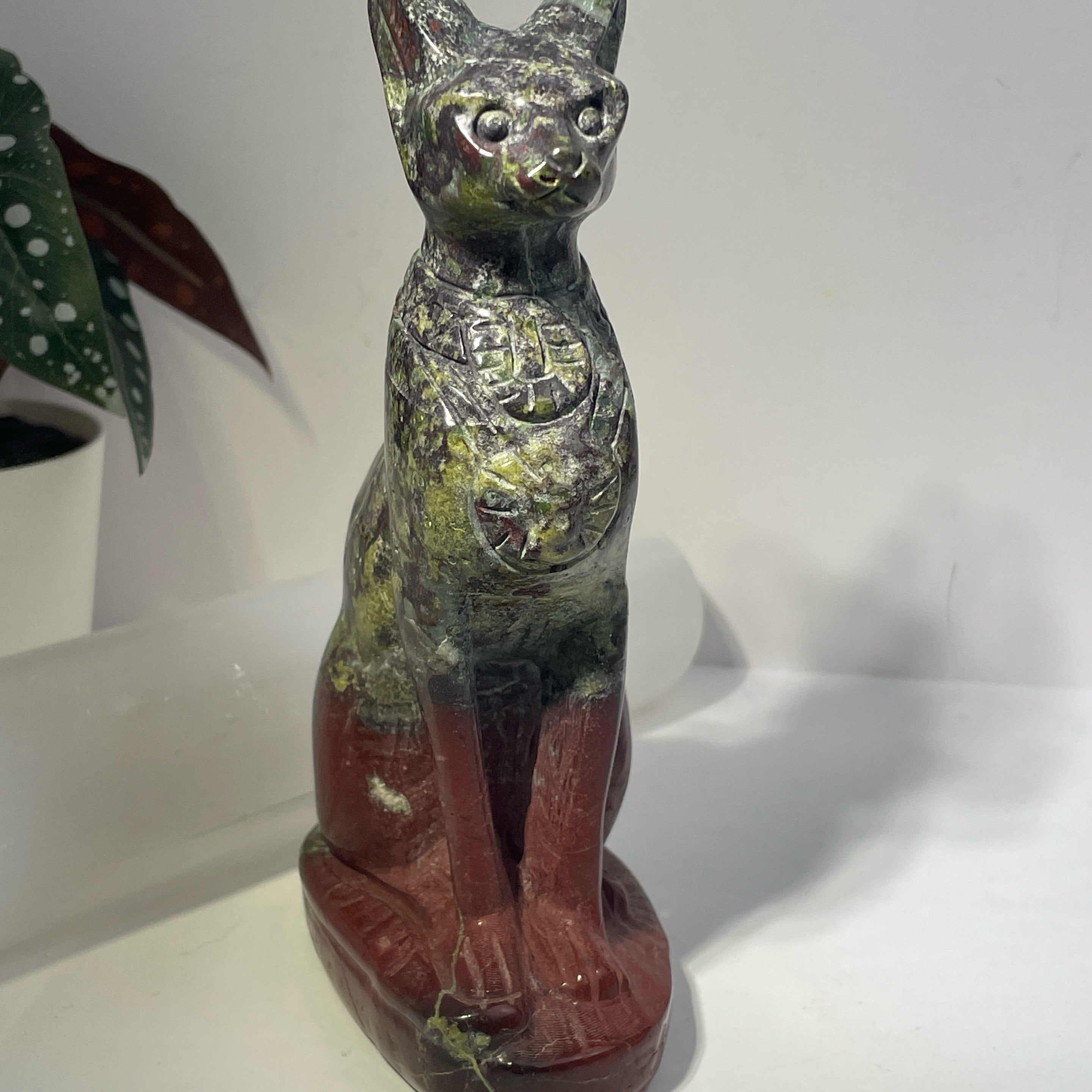 Dragons Blood Jasper Egyptian Cat LG