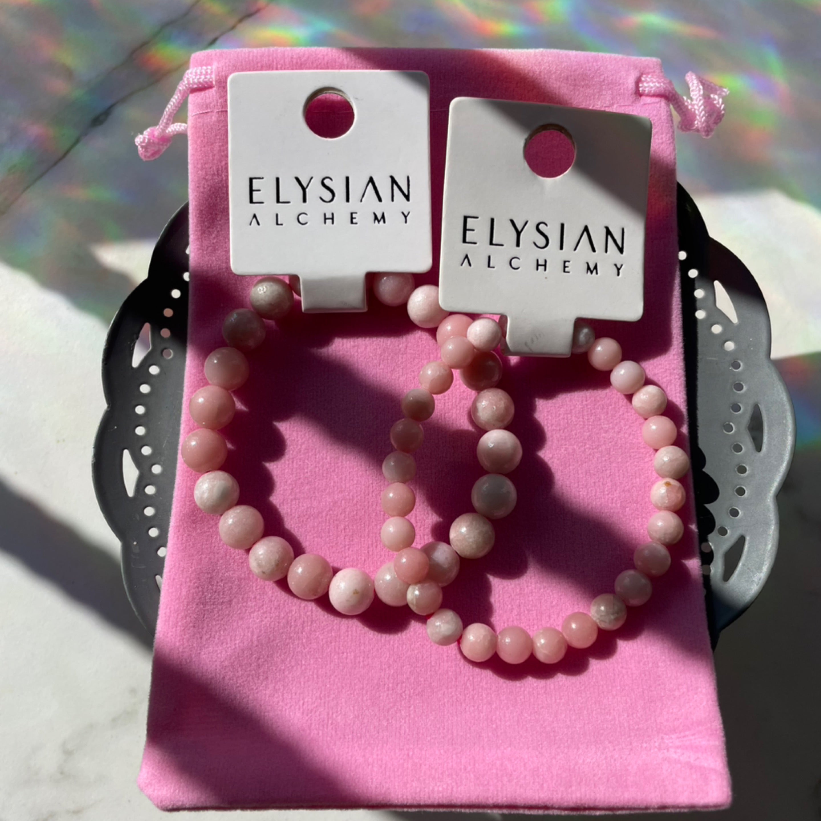 Pink Opal Bracelet