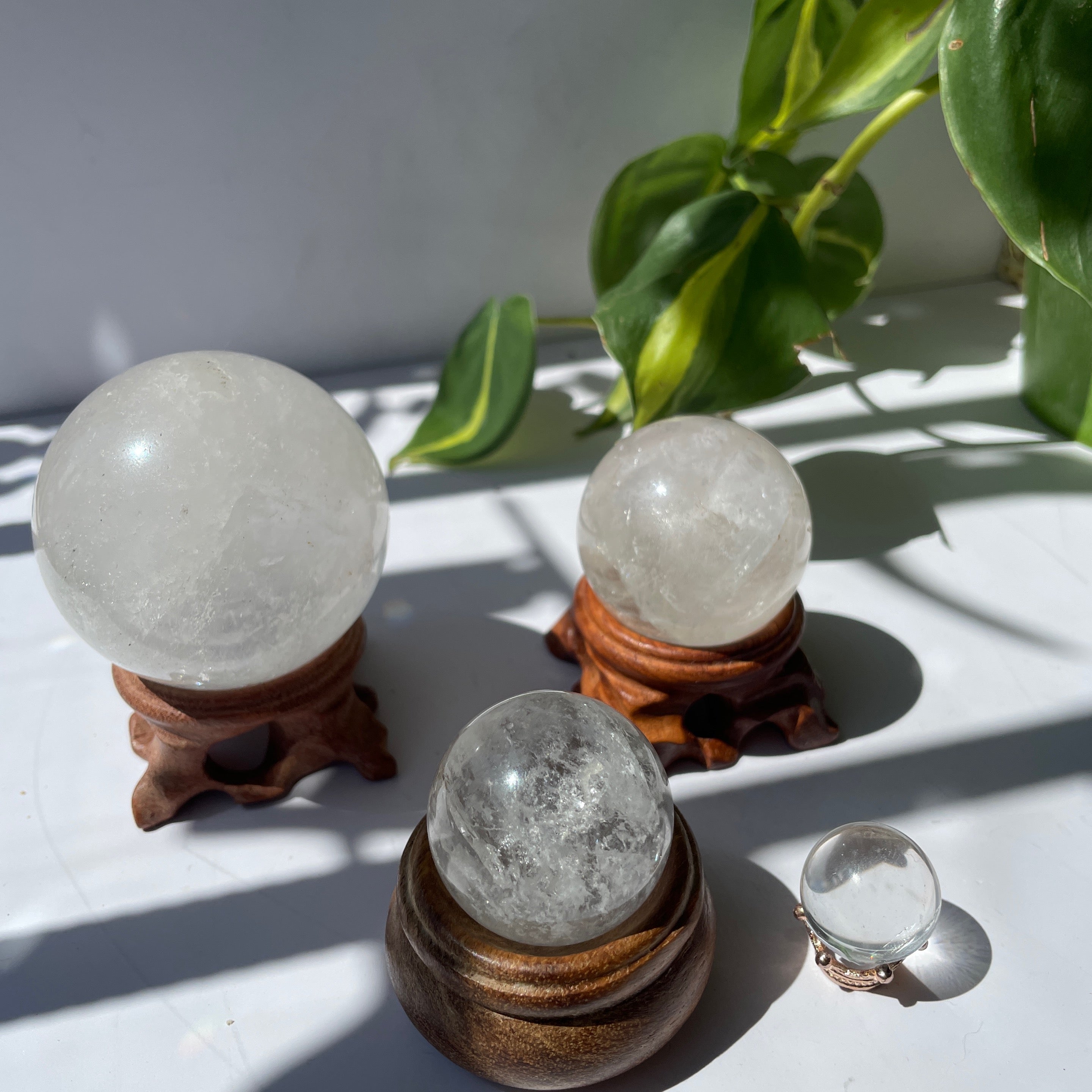 Clear Quartz Sphere