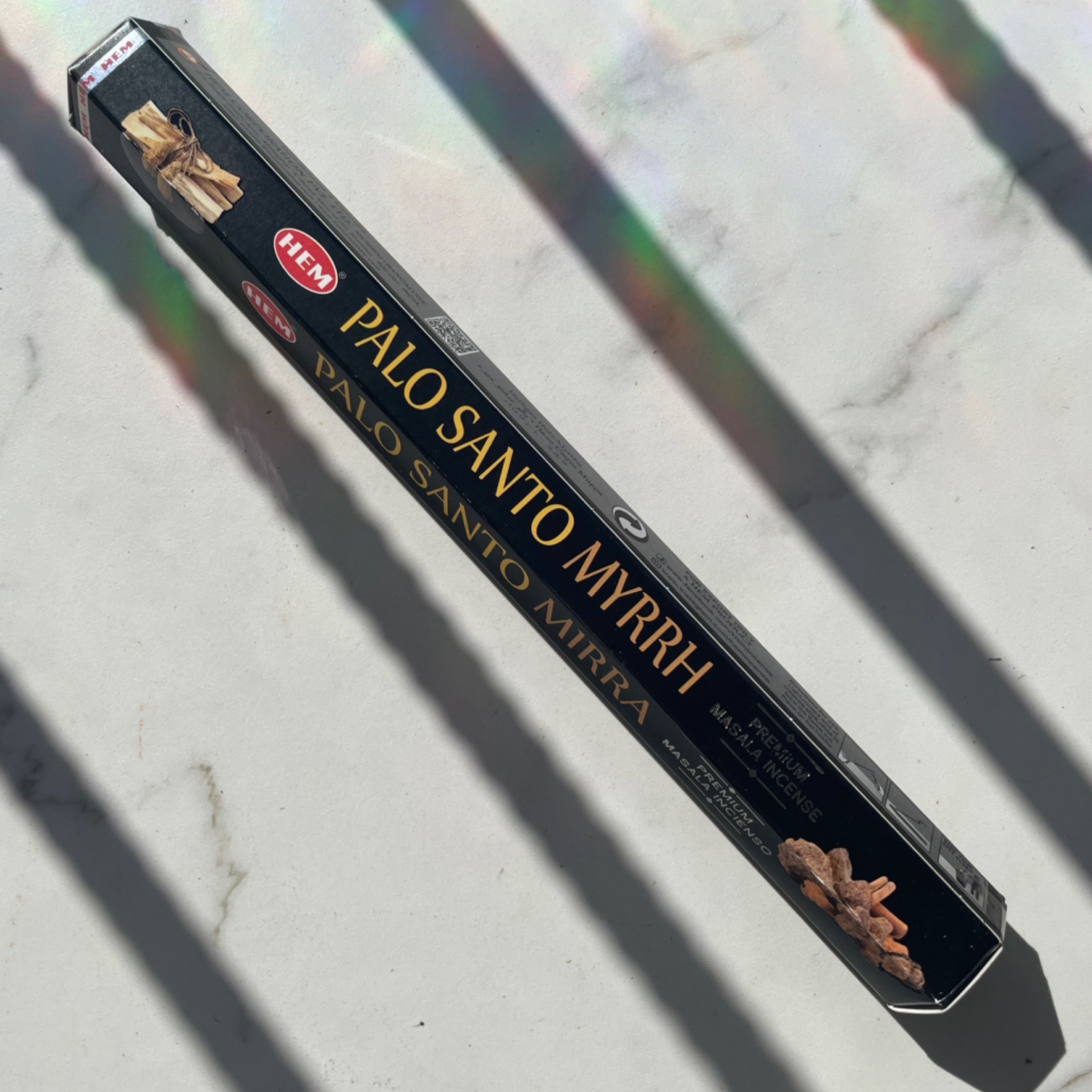Palo Santo Myrrh Incense Sticks - Hem