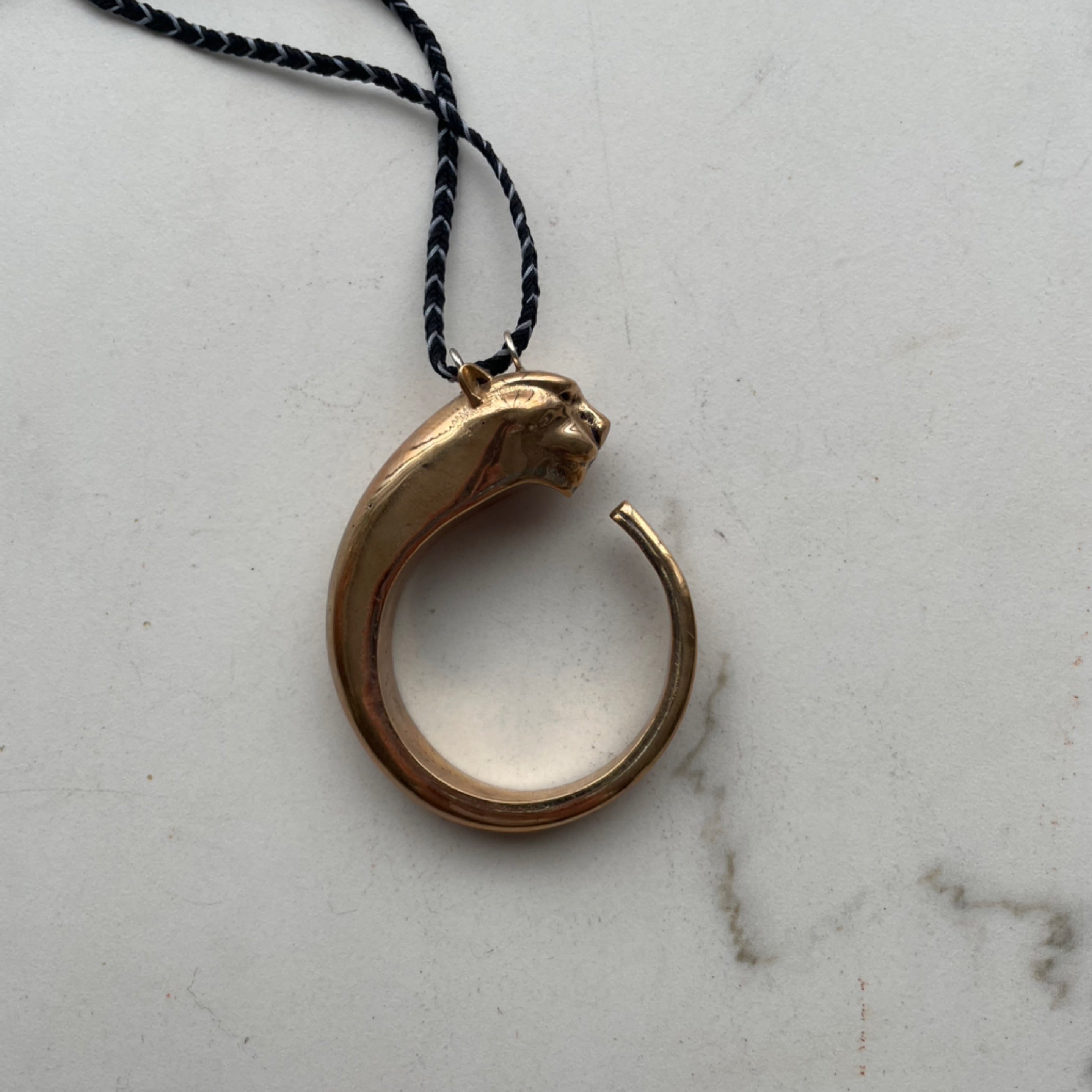 WS Large Puma Necklace