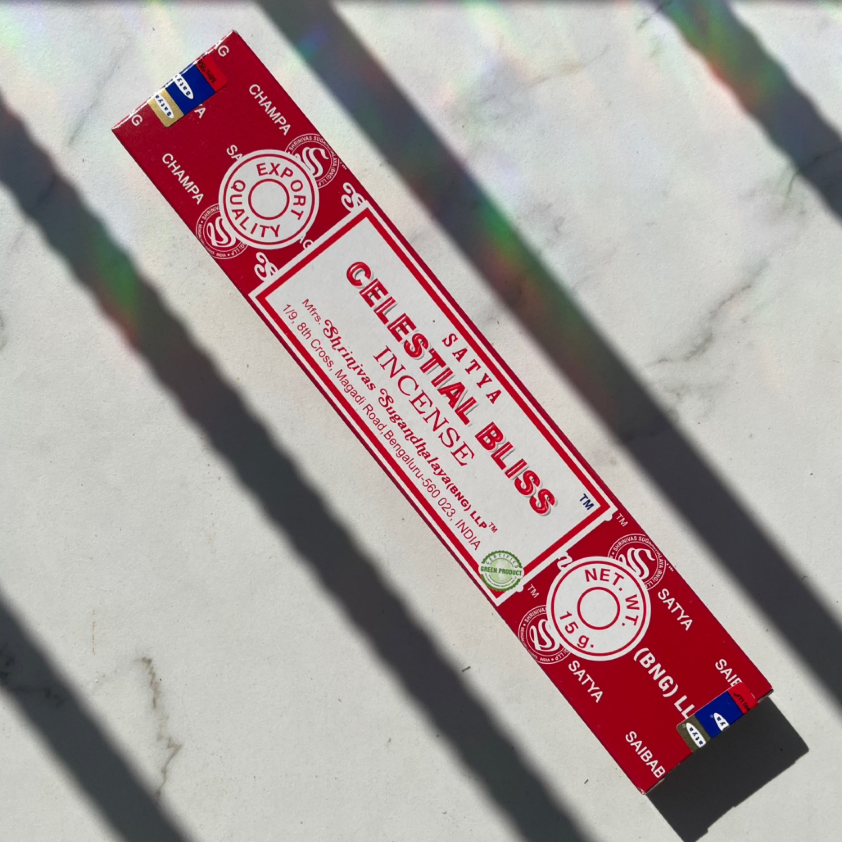 Celestial Bliss Incense Sticks - Satya