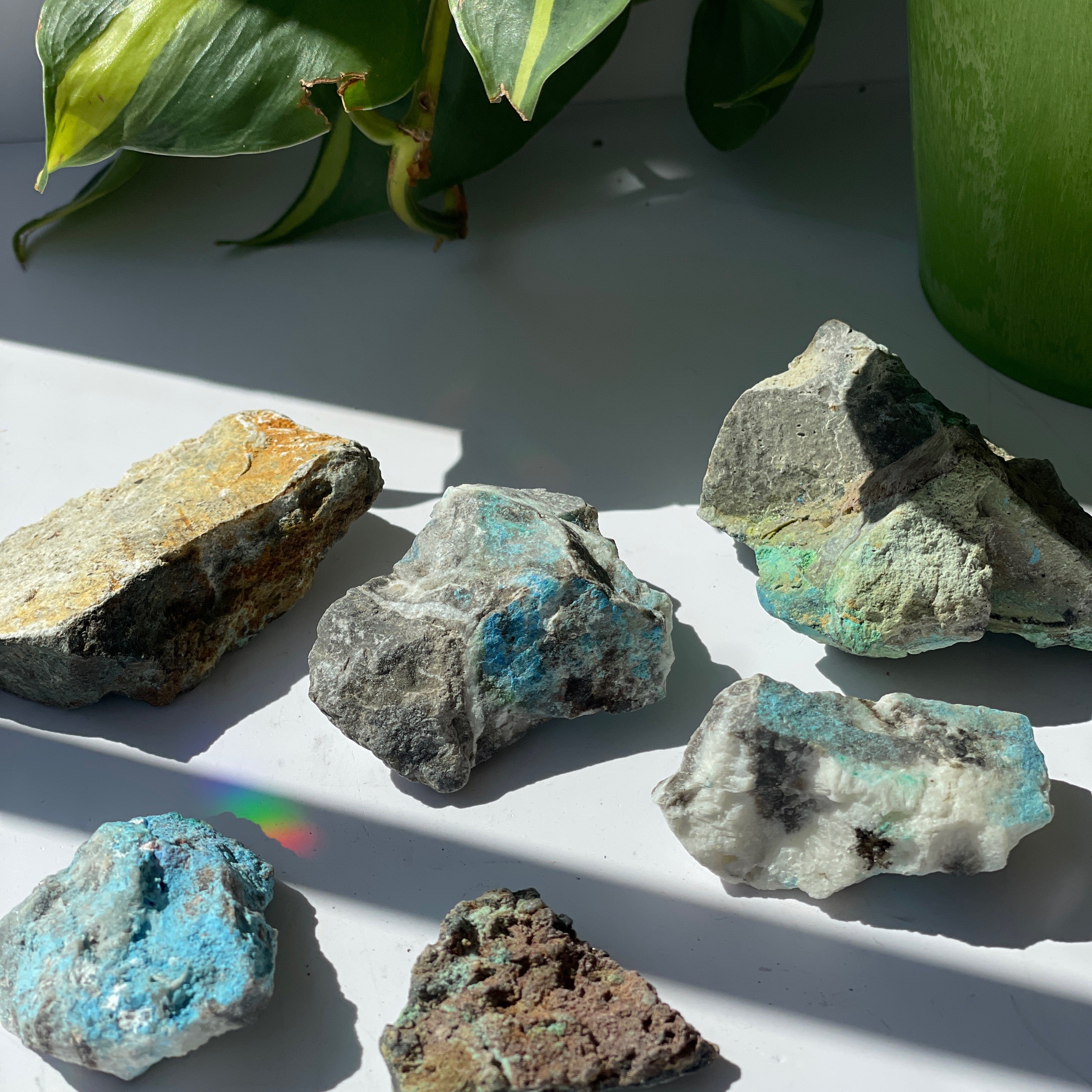 Blue Apatite Raw Chunk