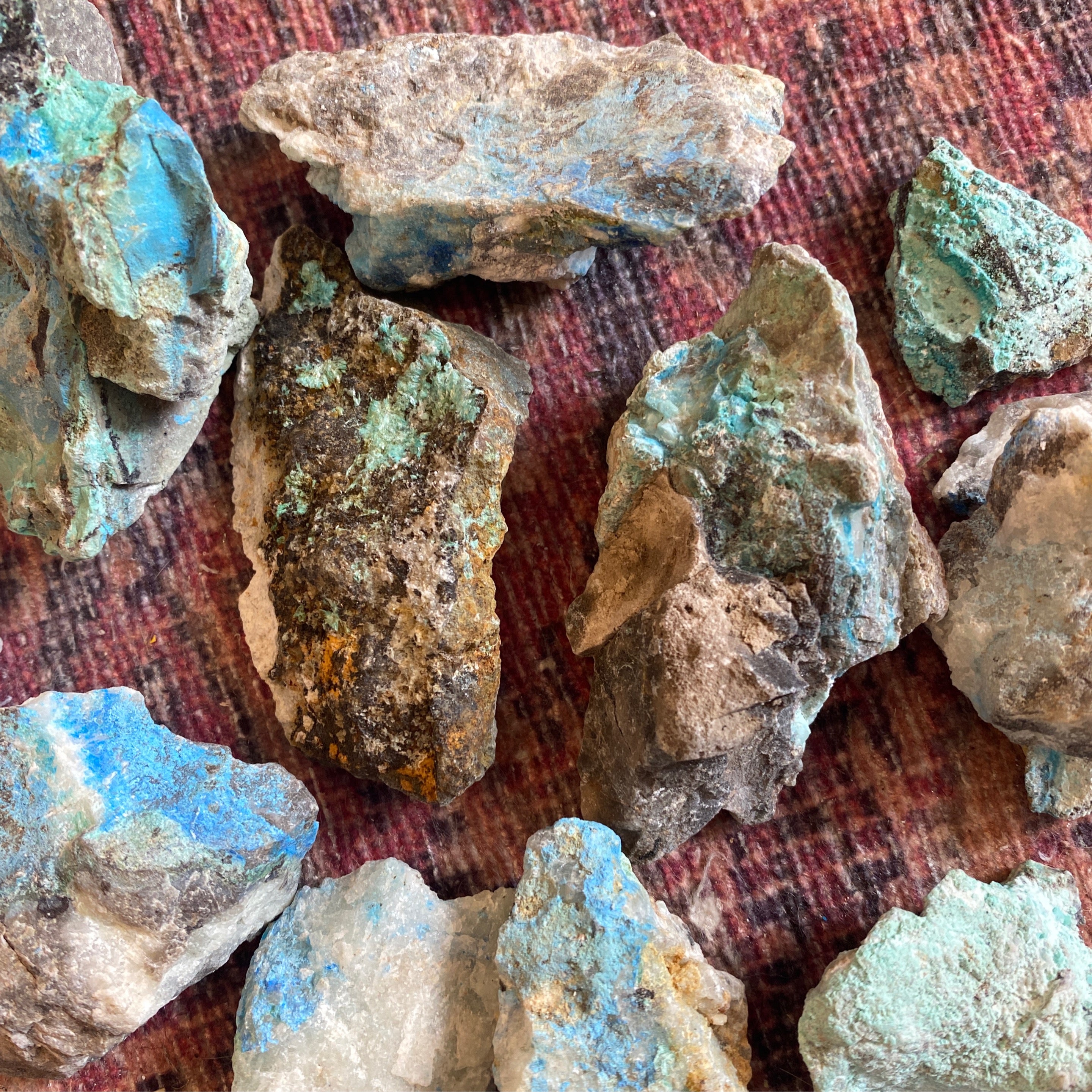 Blue Apatite Raw Chunk