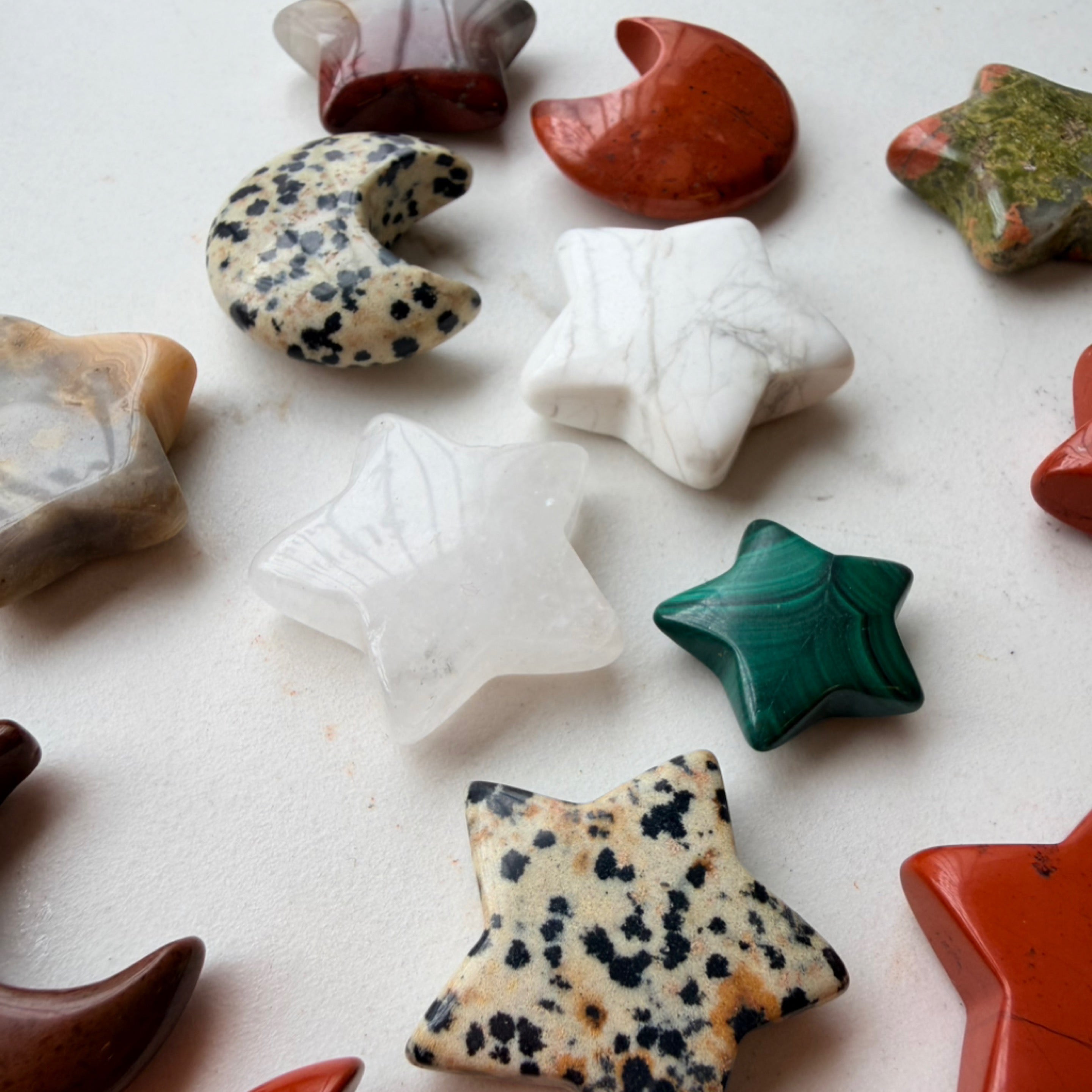 Assorted Star Carvings