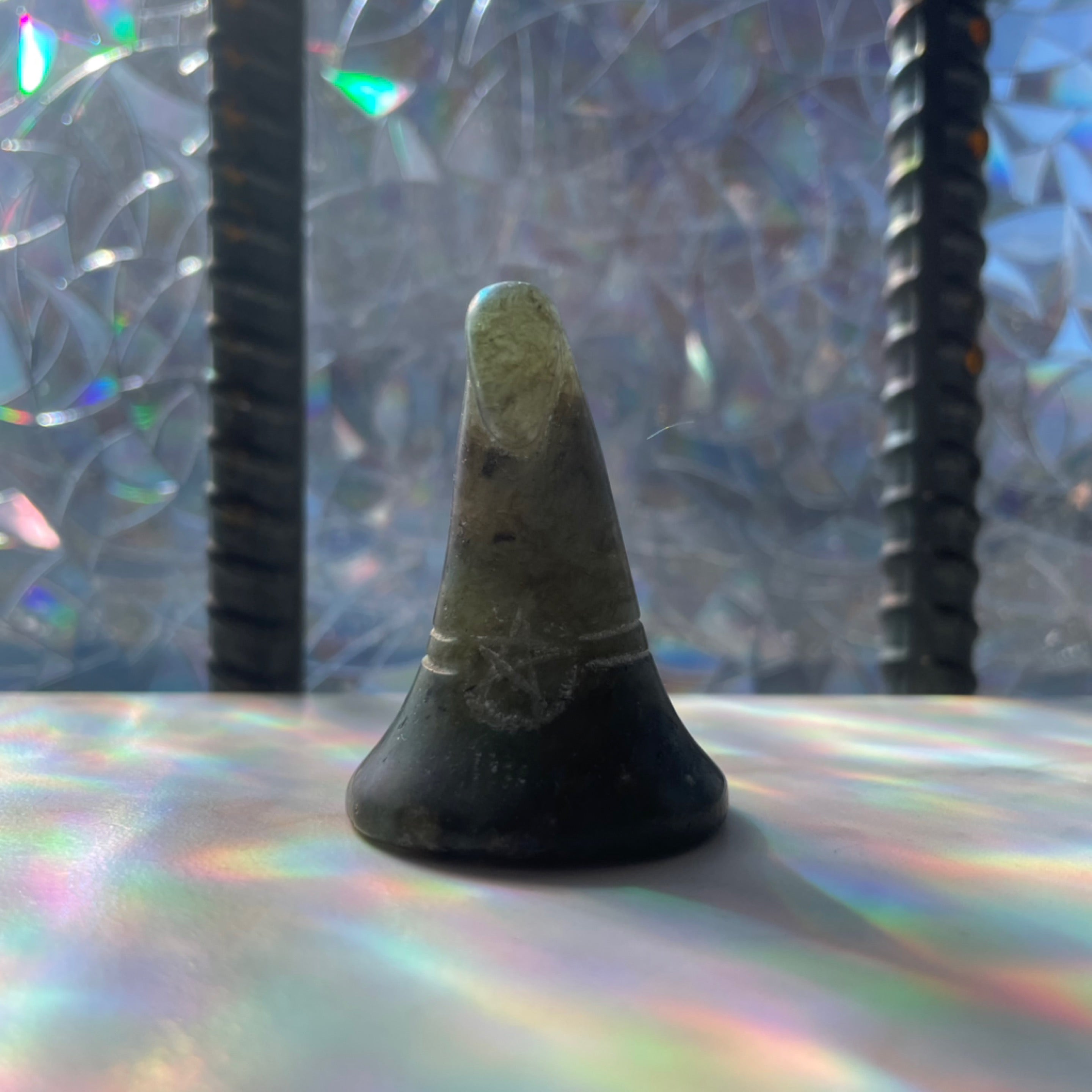 Labradorite Witch Hat
