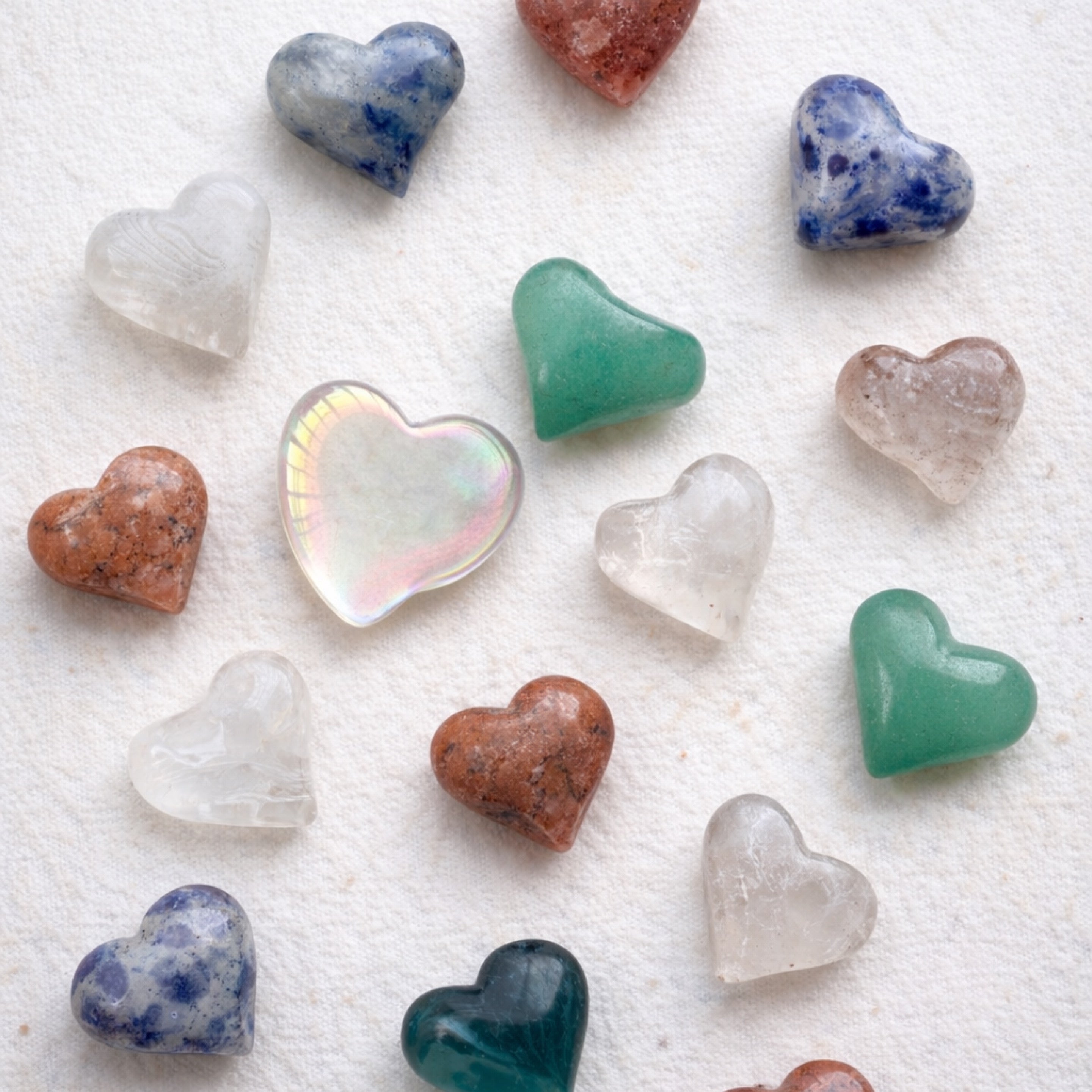 Mini Puffy Hearts