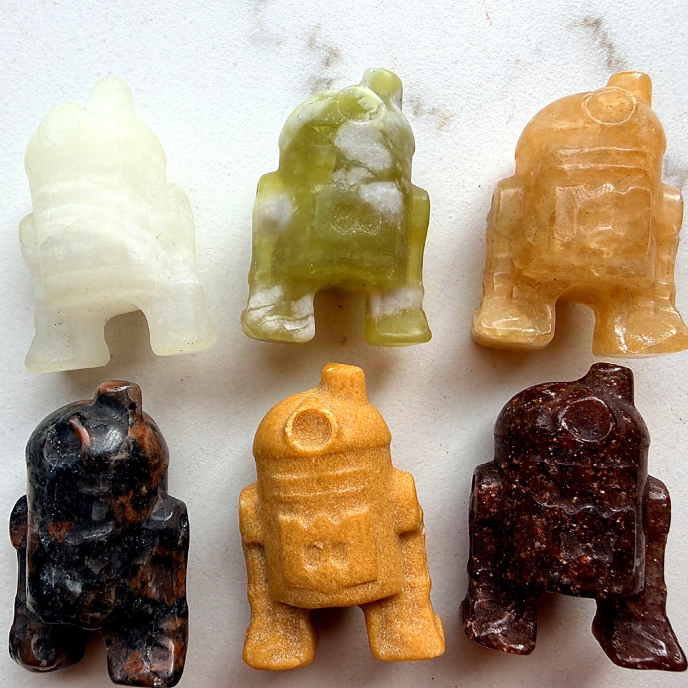 R2D2 Crystal Carving