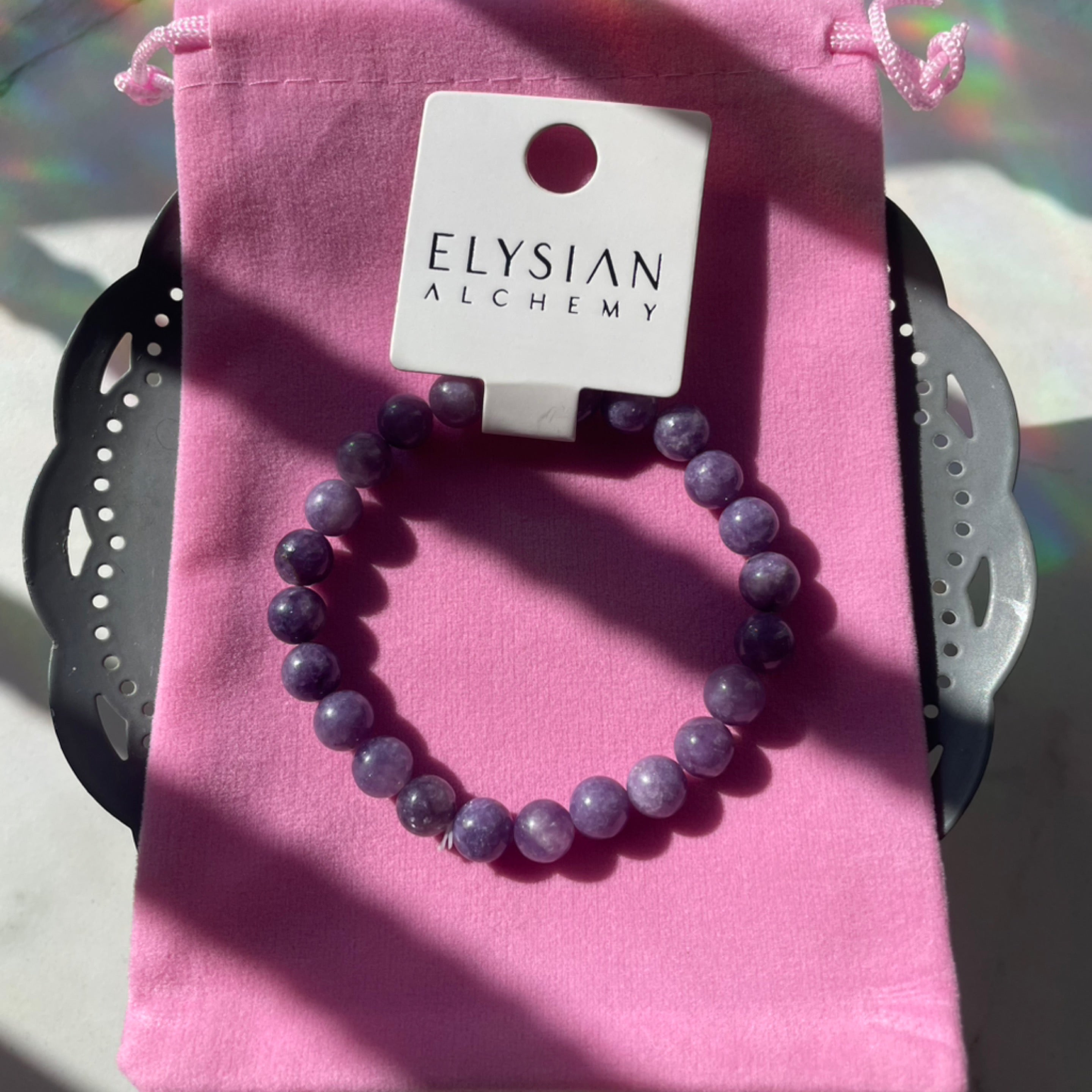 Lepidolite Bracelet 8mm