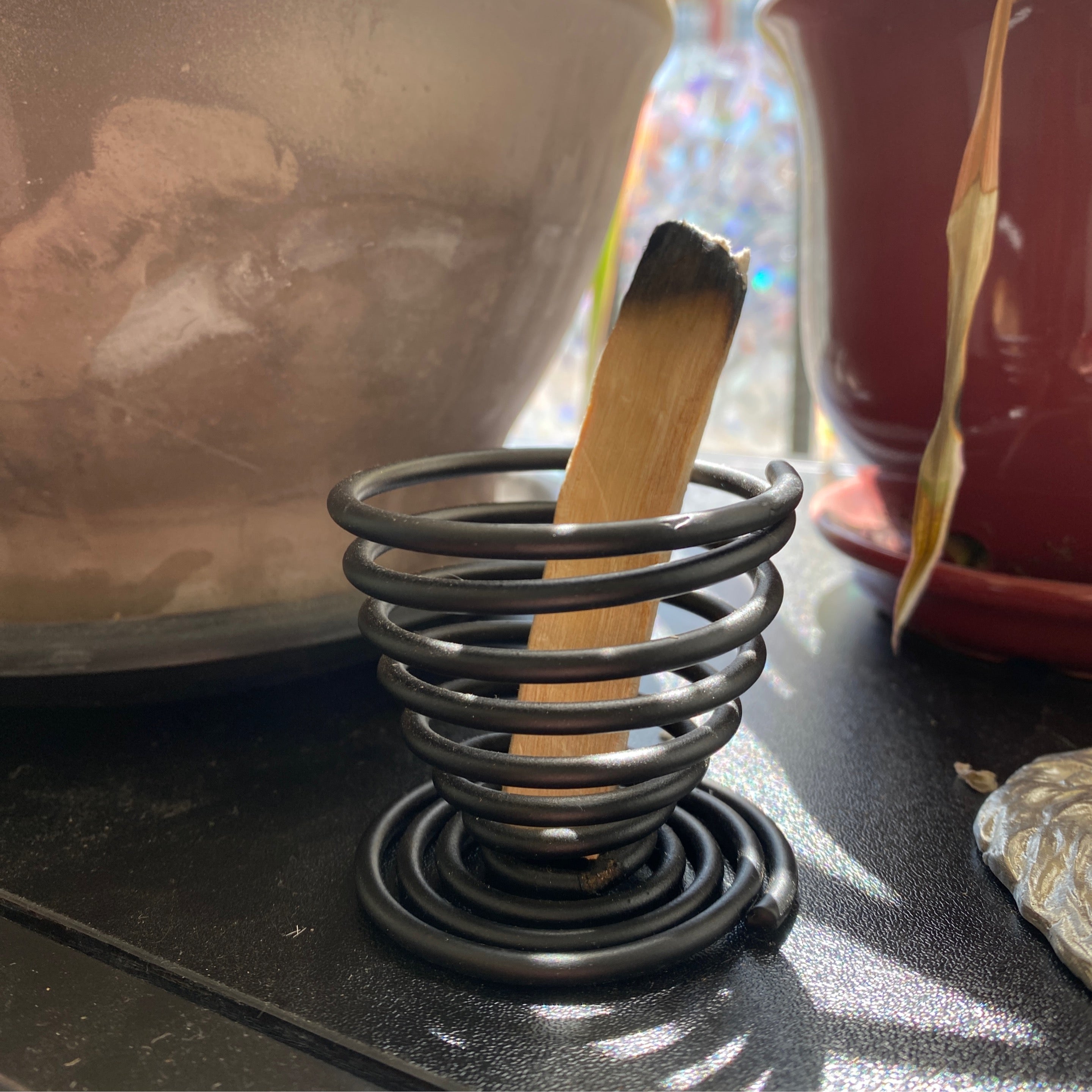 Palo Santo Holder Black