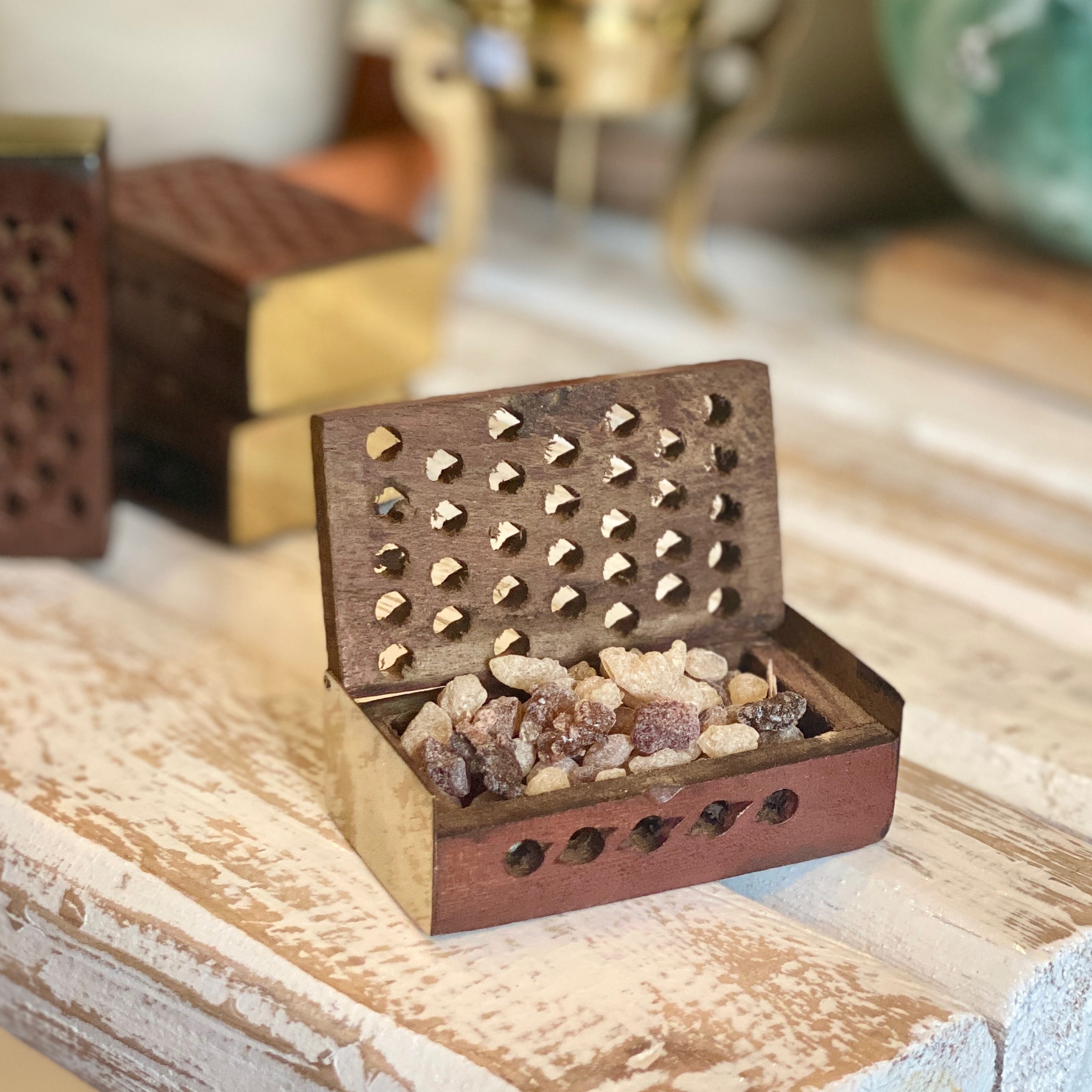 Wooden Resin Box