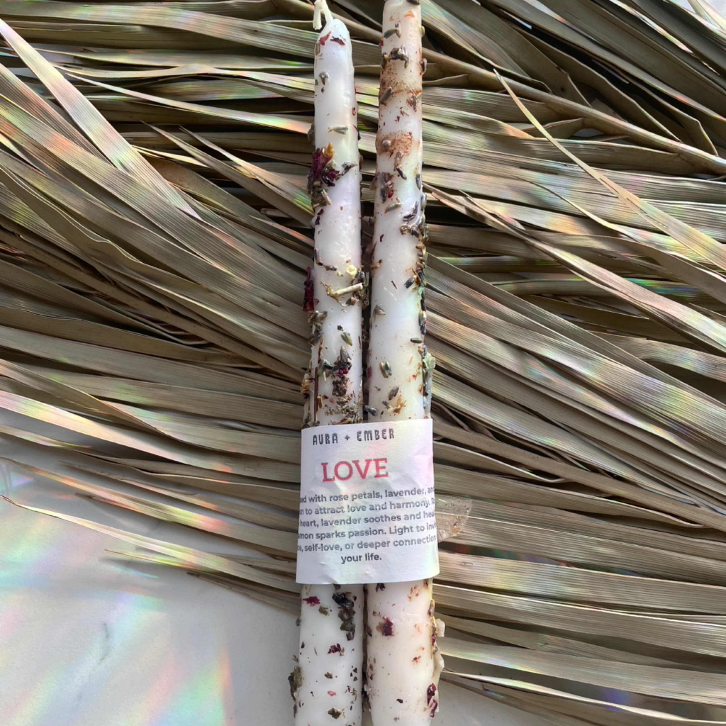 Aura + Ember Love Spell Candles