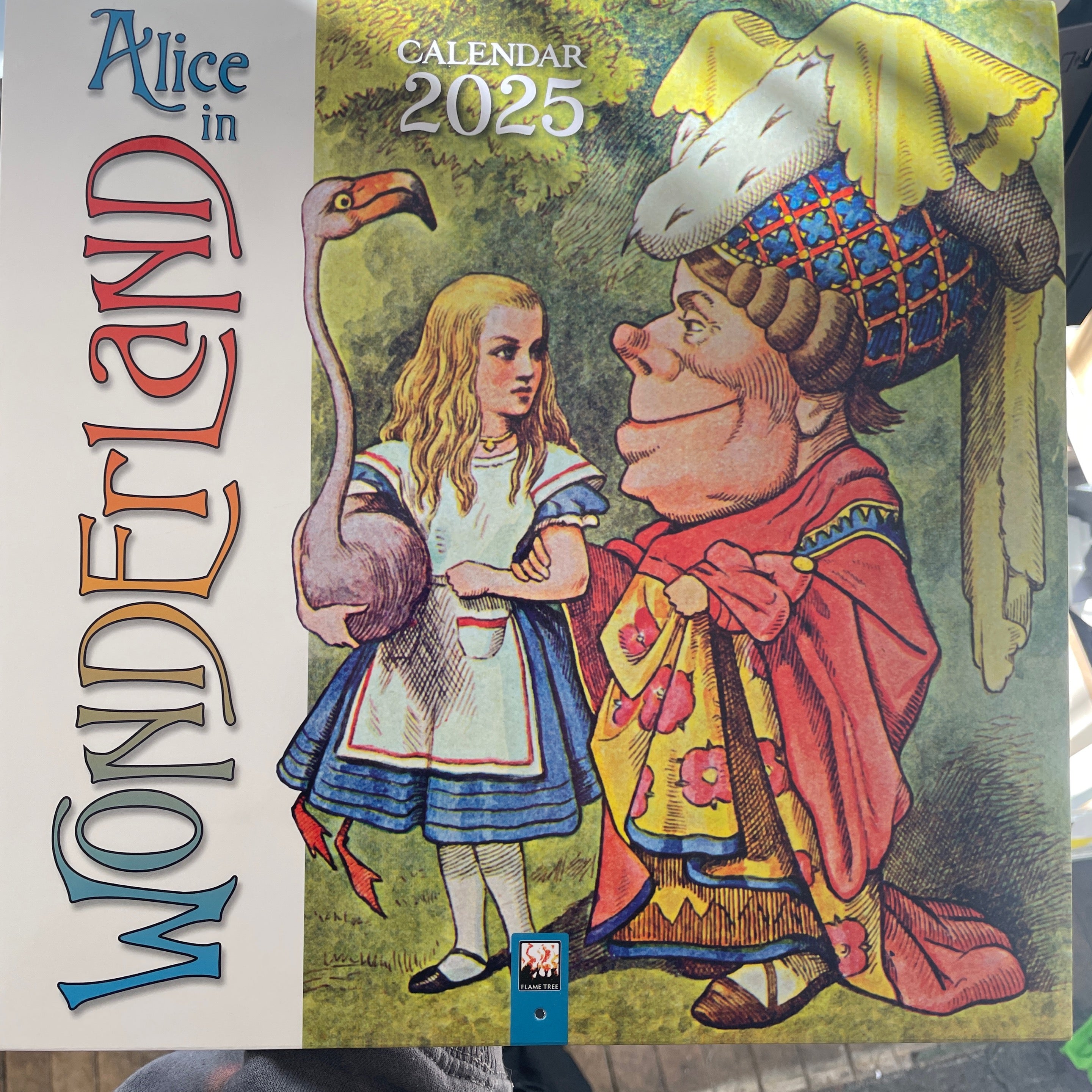 Alice in Wonderland 2025 Calendar