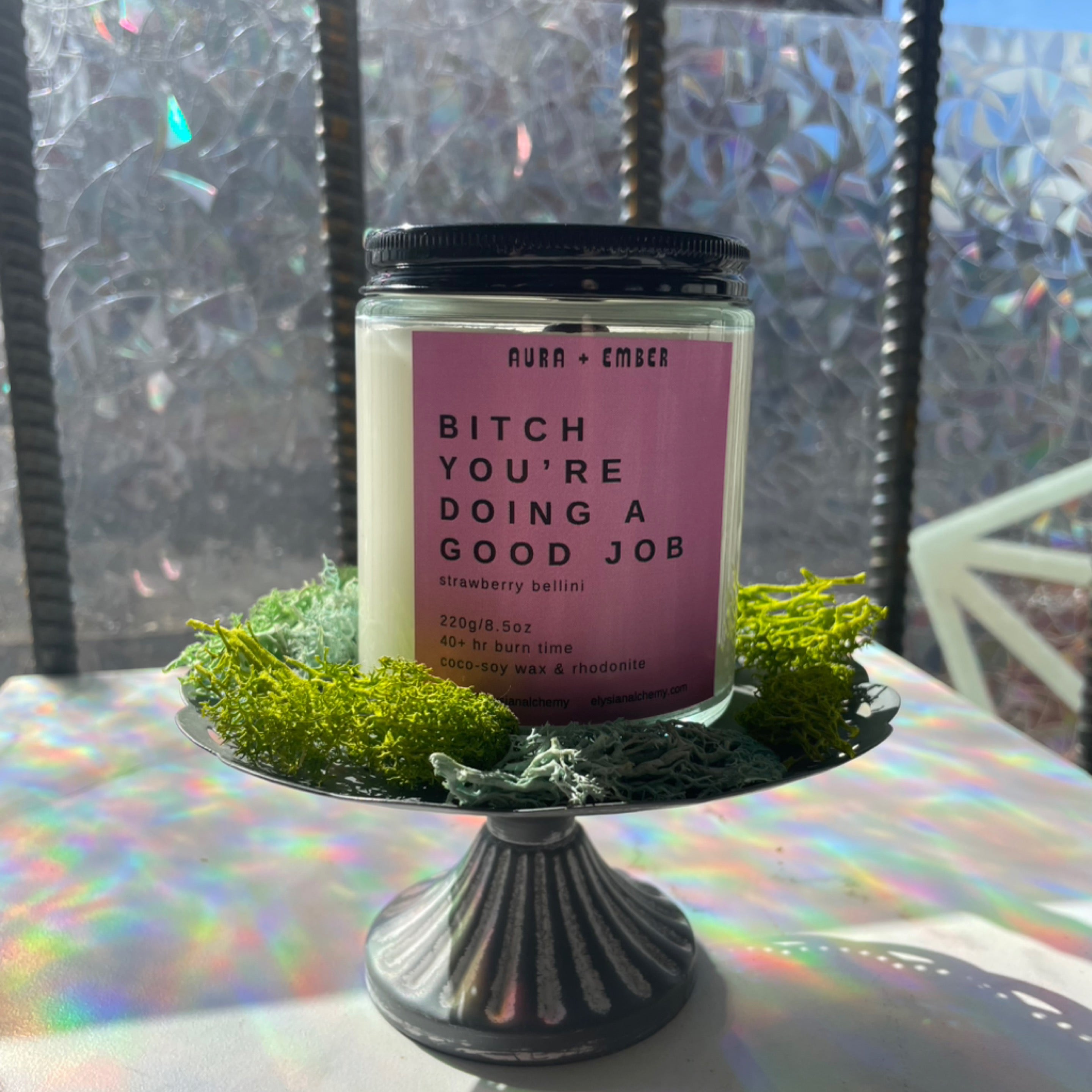 Bitch You’re Doing A Good Job Candle - Aura & Ember